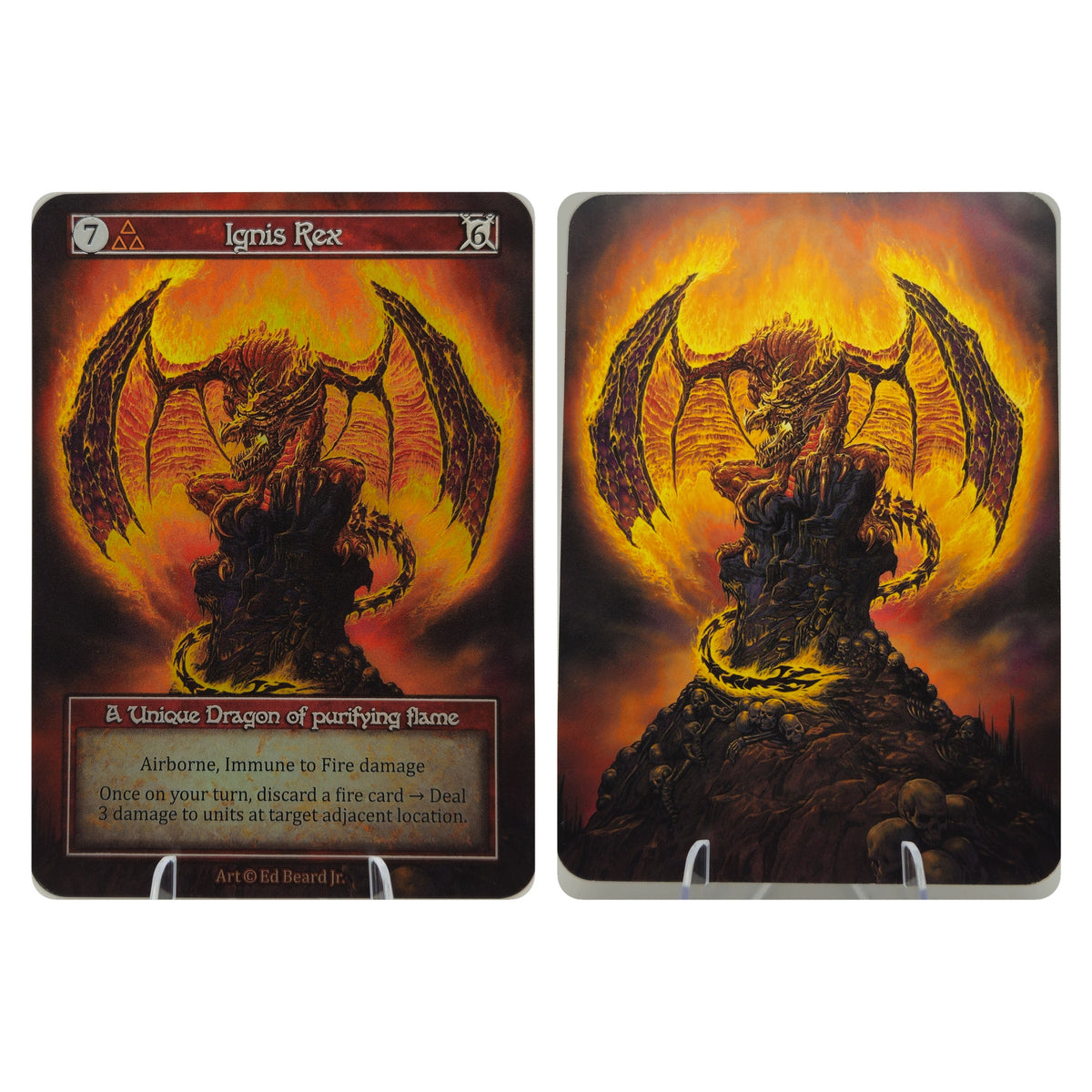 DRAGONLORD Full Foil Set - ALL 13 FOIL CARDS - Sorcery Contested Realm Ed Beard Jr