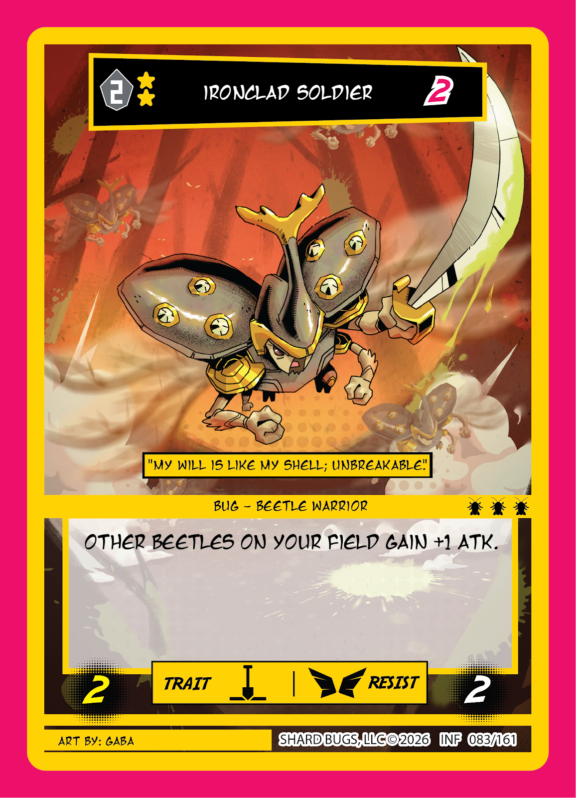 Ironclad Soldier – Set 3: Infestation