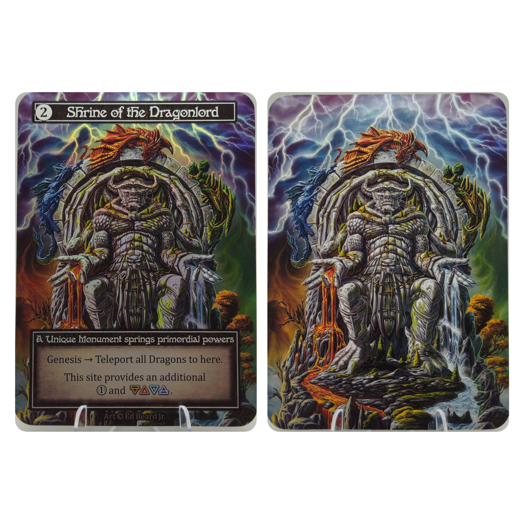 DRAGONLORD Full Foil Set - ALL 13 FOIL CARDS - Sorcery Contested Realm Ed Beard Jr