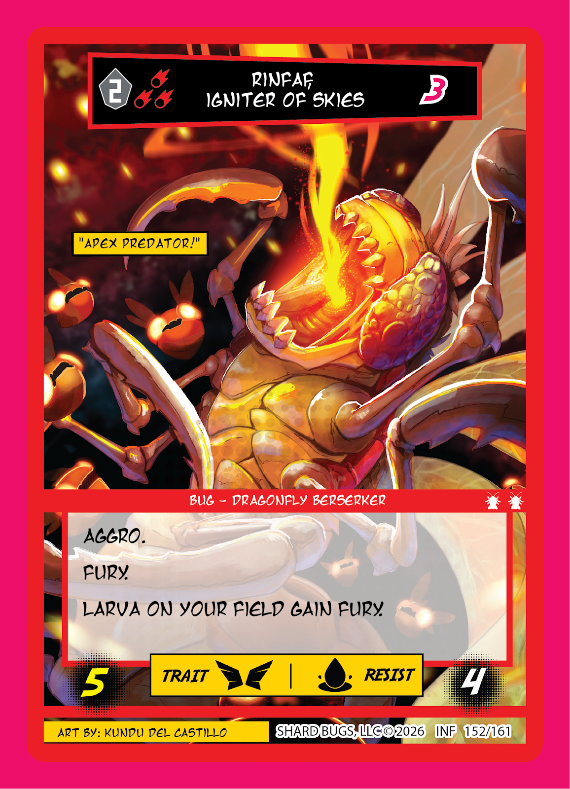 Rinfaf, Igniter of Skies – Set 3: Infestation