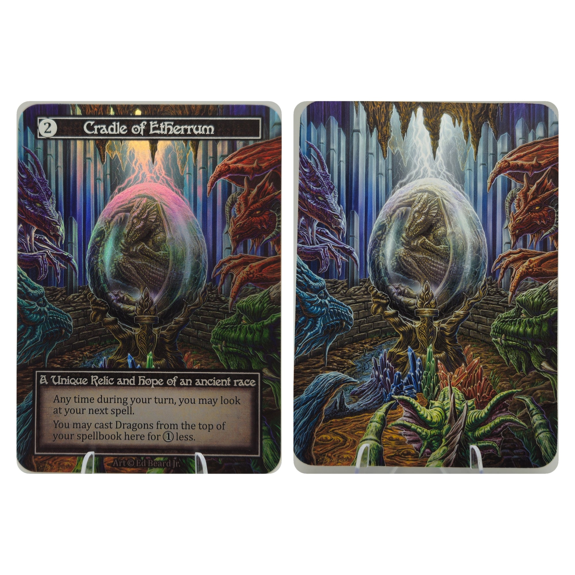 DRAGONLORD Full Foil Set - ALL 13 FOIL CARDS - Sorcery Contested Realm Ed Beard Jr