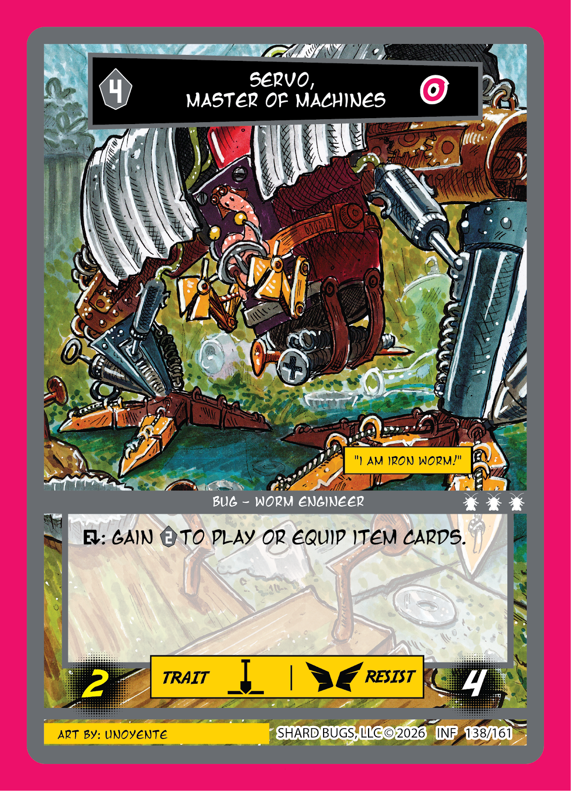 Servo, Master of Machines – Set 3: Infestation