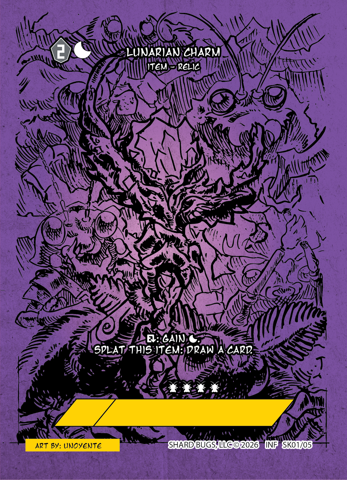 Lunairan Charm – Set 3: Infestation