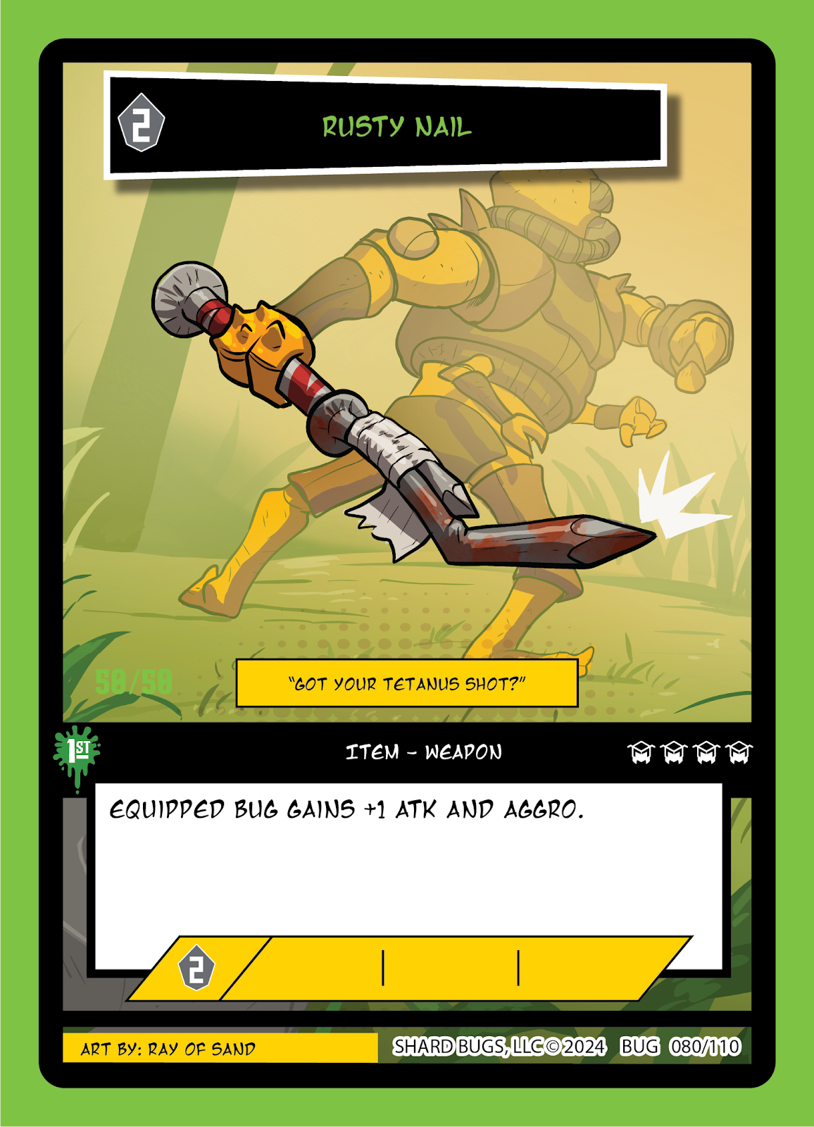 Rusty Nail – Set 1: The Bug-inning