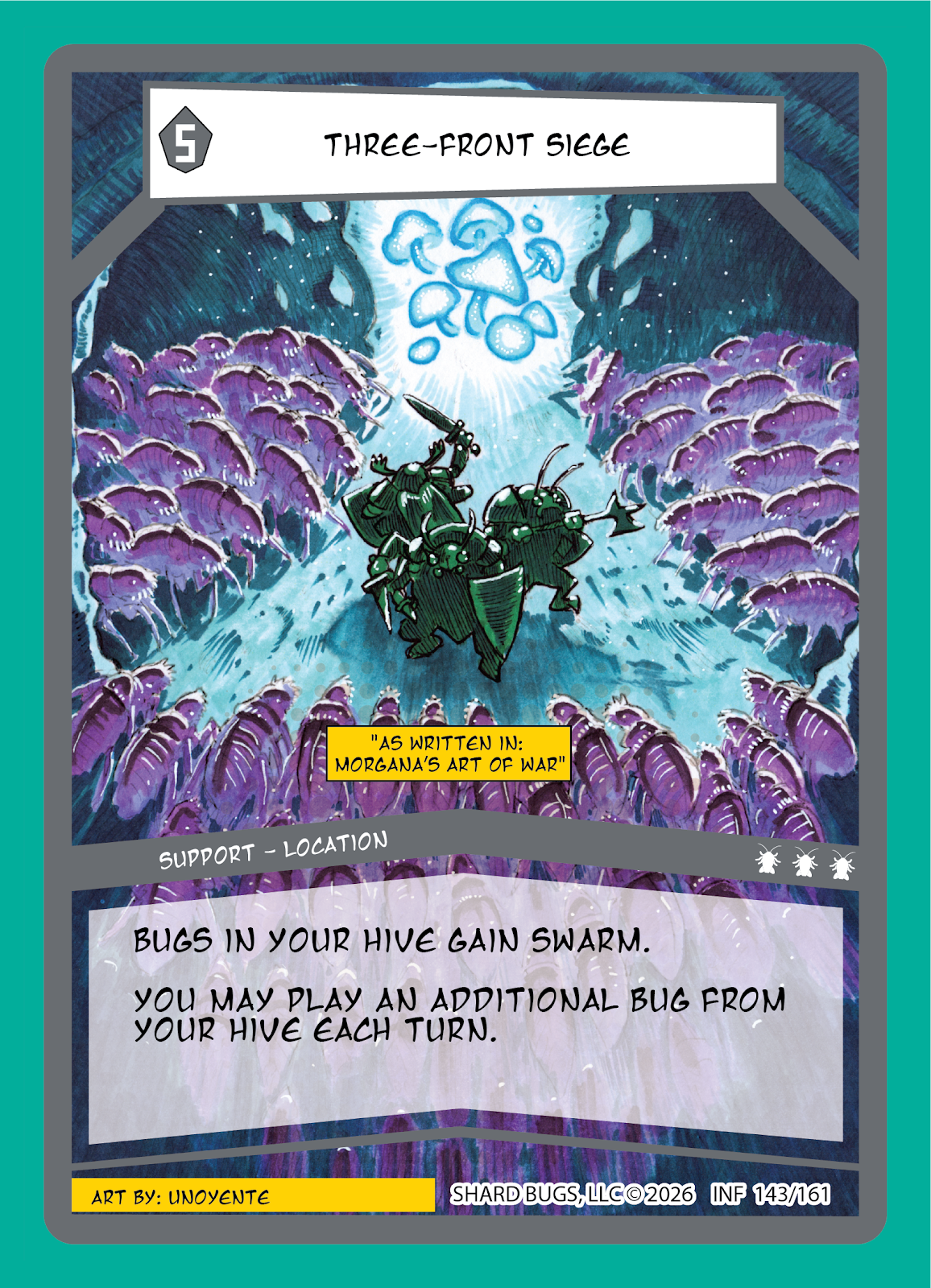Three-Front Siege – Set 3: Infestation