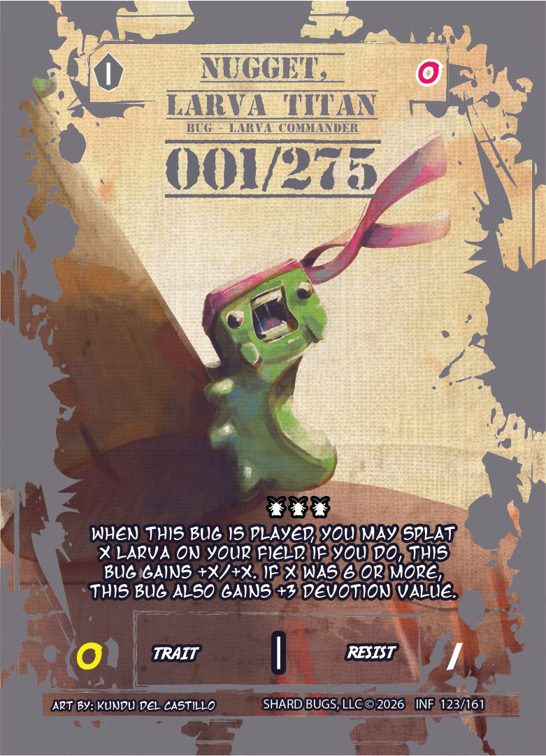 Nugget, Larva Titan – Set 3: Infestation