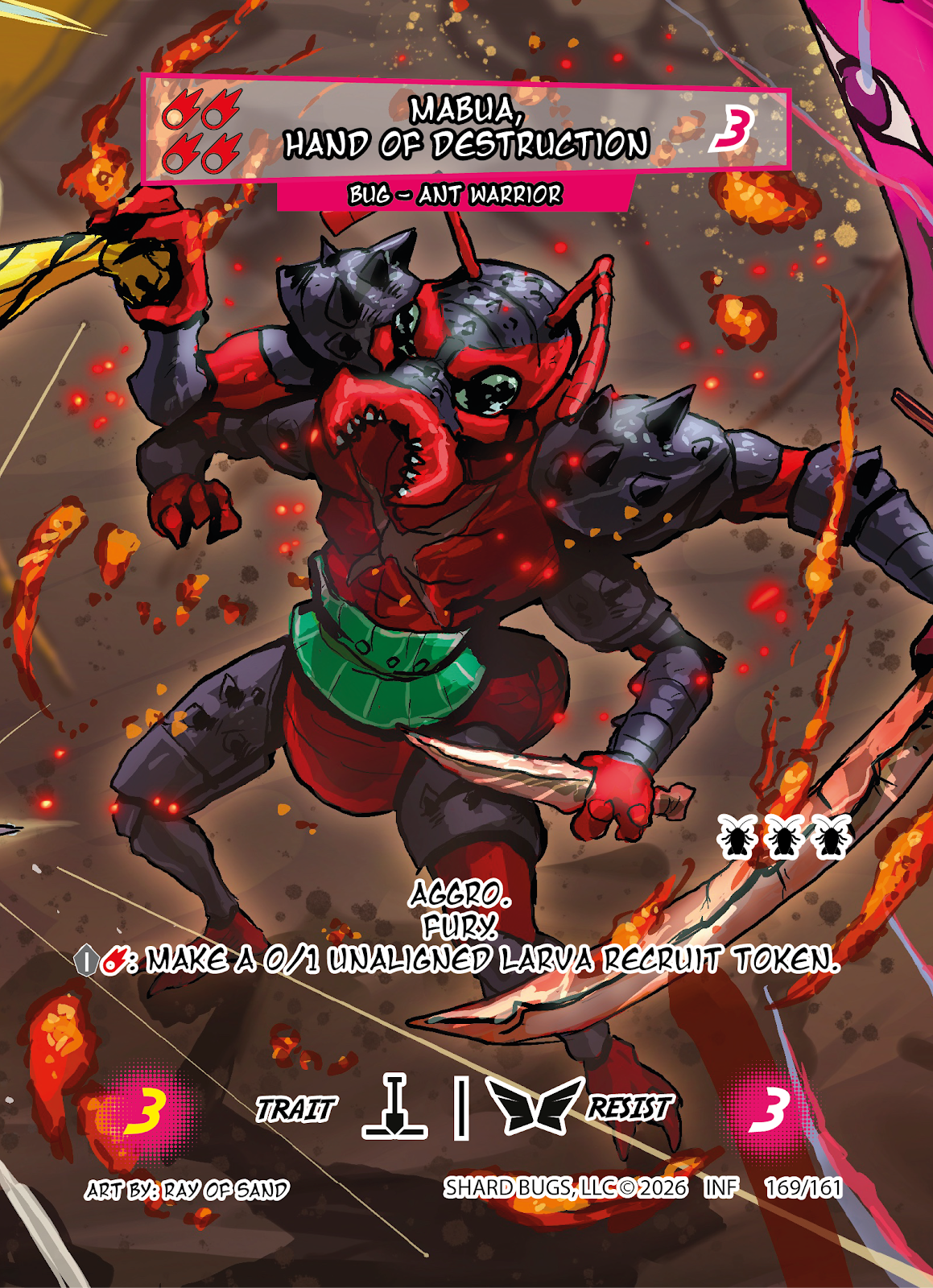 Mabua, Hand of Destruction – Set 3: Infestation