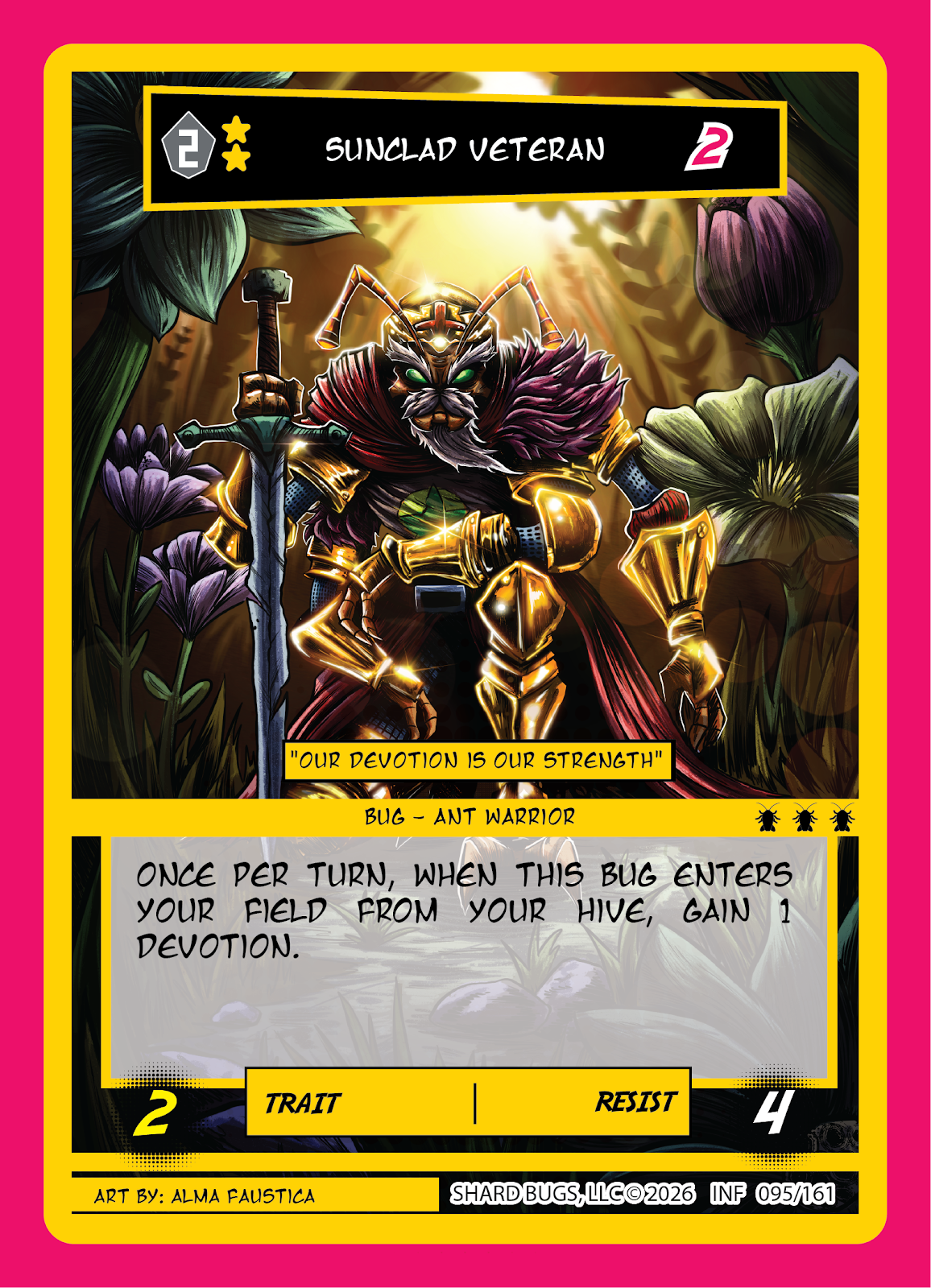 Sunclad Veteran – Set 3: Infestation