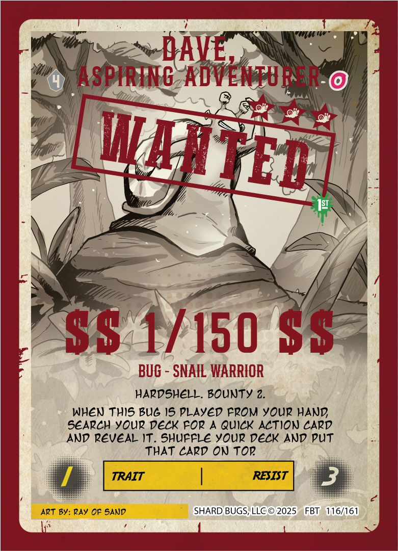Dave, Aspiring Adventurer (Serial) – Set 2: First Bounty