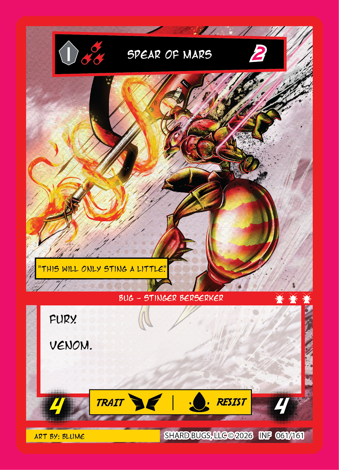 Spear of Mars – Set 3: Infestation