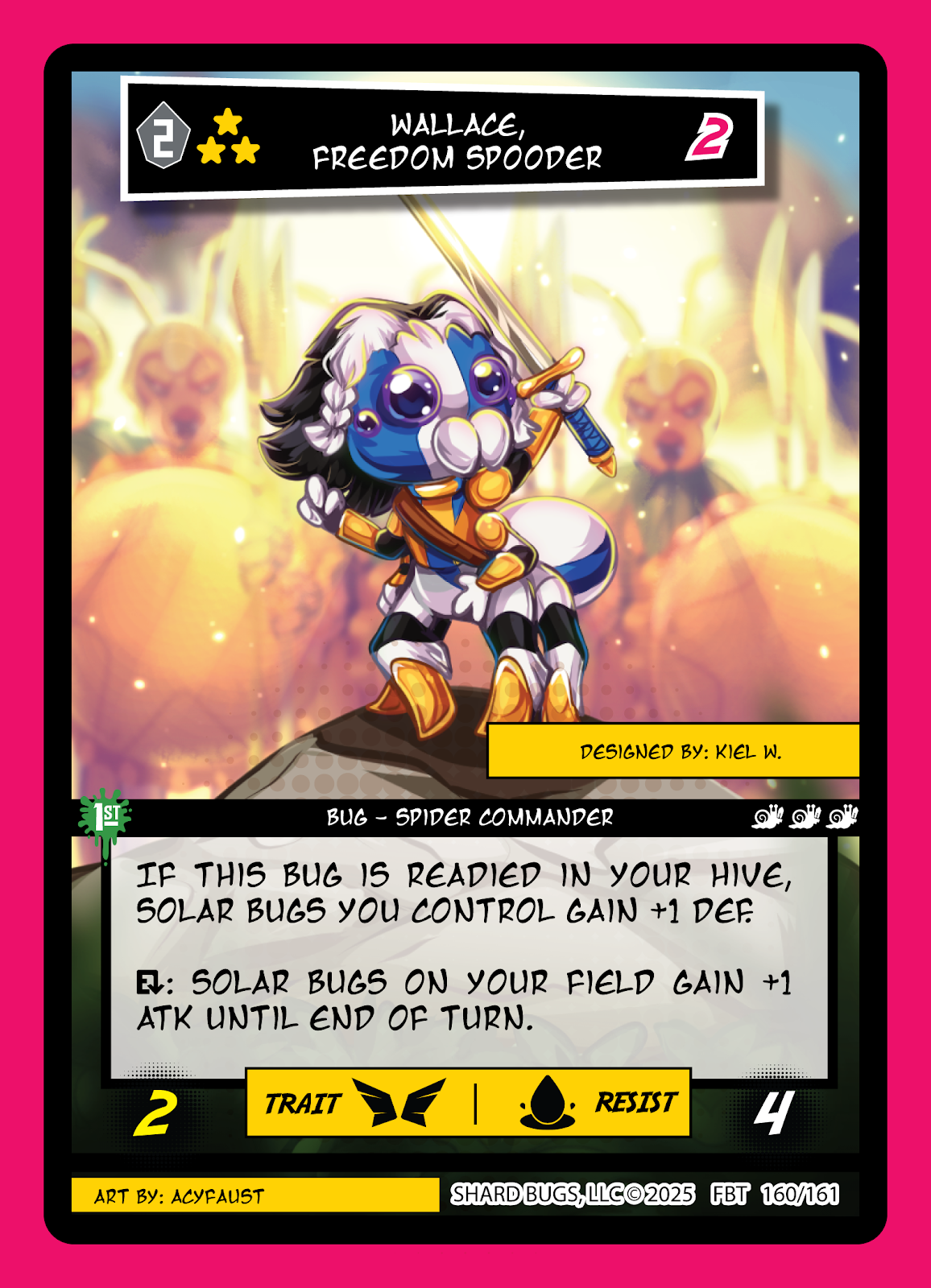 Wallace, Freedom Spooder – Set 2: First Bounty