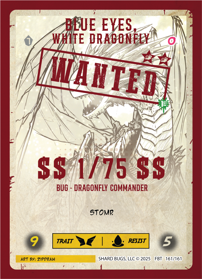Blue Eyes, White Dragonfly (Serial) – Set 2: First Bounty