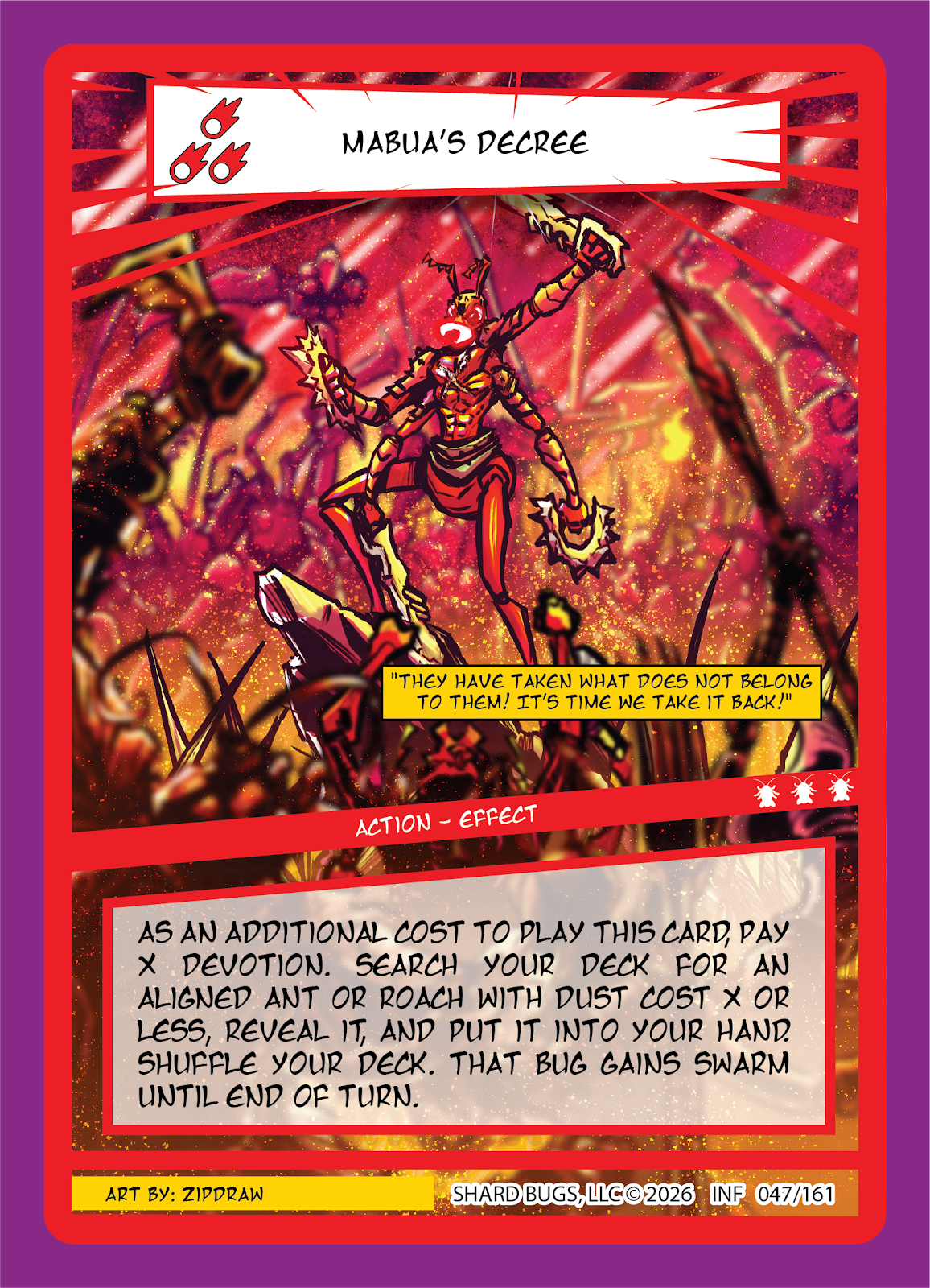 Mabua's Decree – Set 3: Infestation