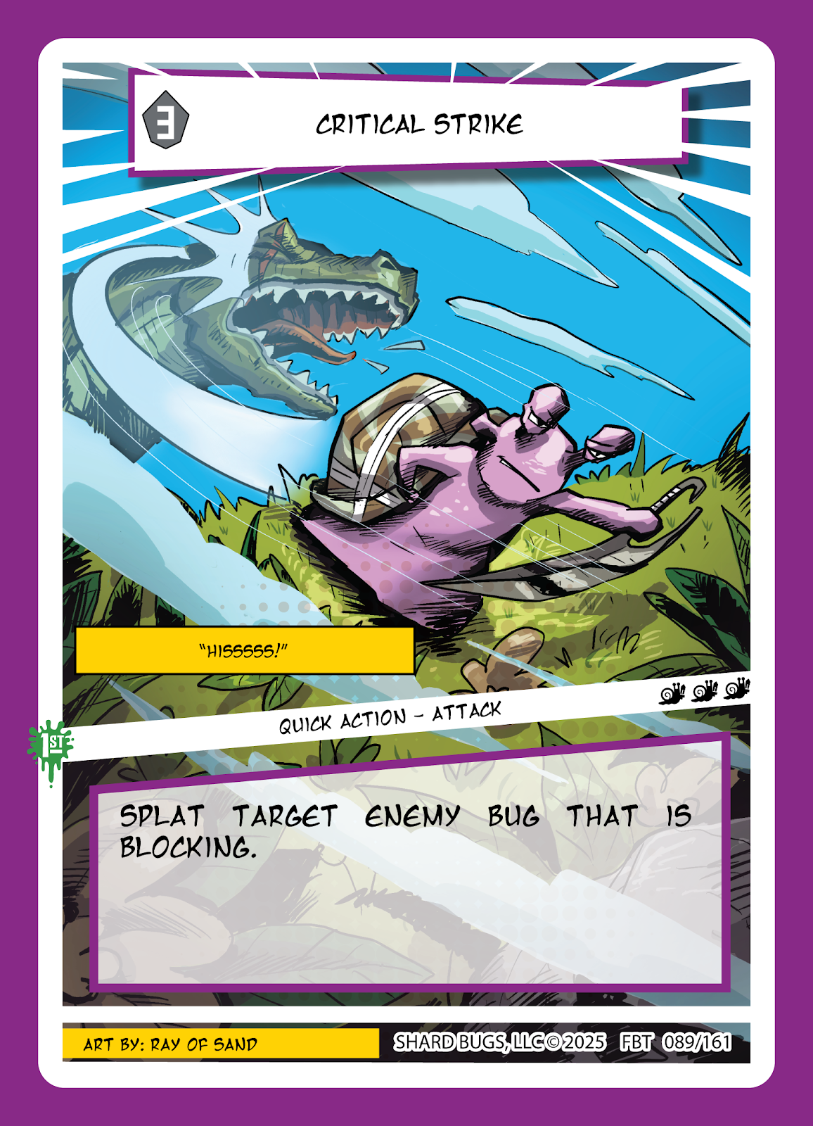 Critical Strike – Set 2: First Bounty