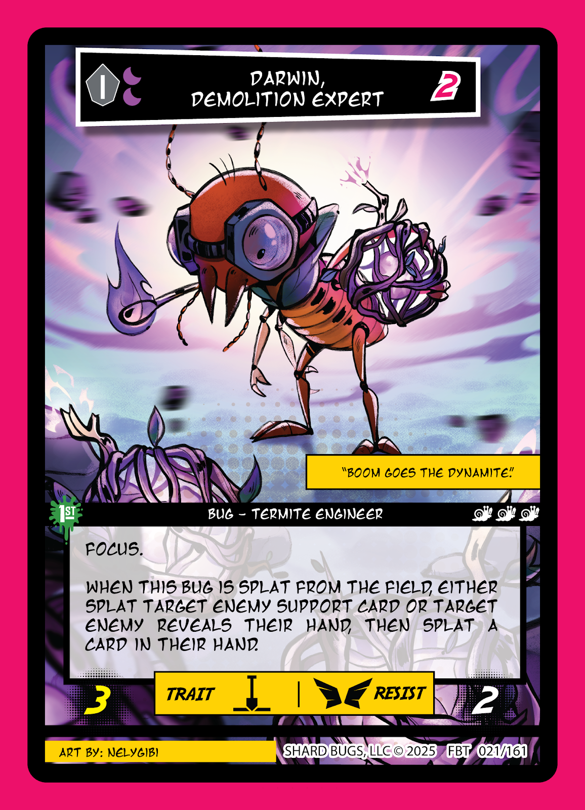 Darwin, Demolition Expert – Set 2: First Bounty