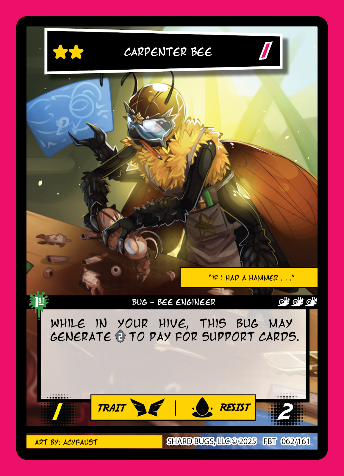 Carpenter Bee – Set 2: First Bounty