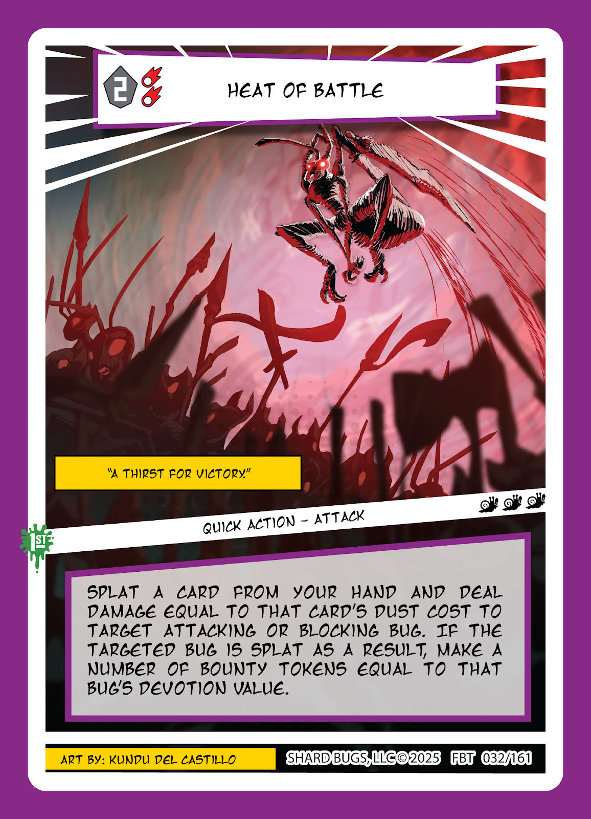 Heat of Battle – Set 2: First Bounty