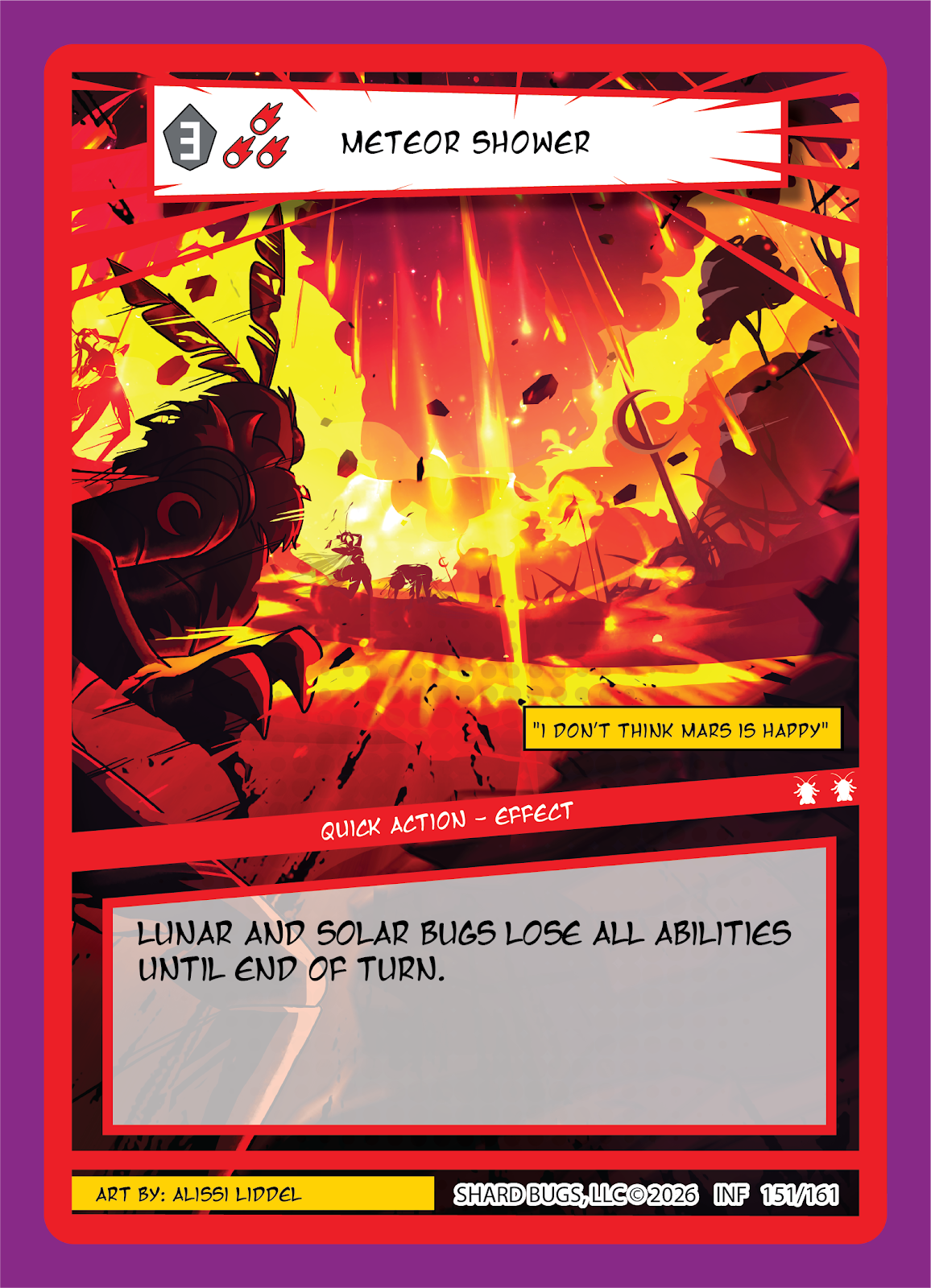 Meteor Shower – Set 3: Infestation