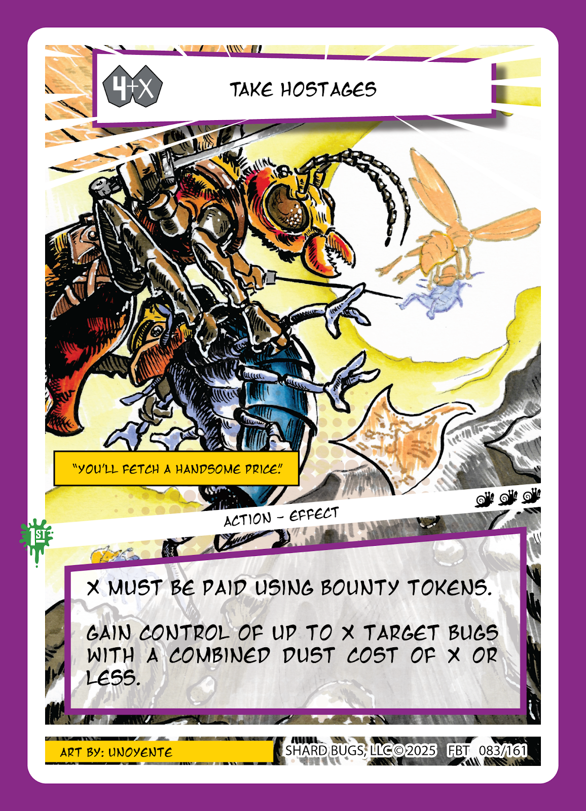 Take Hostages – Set 2: First Bounty