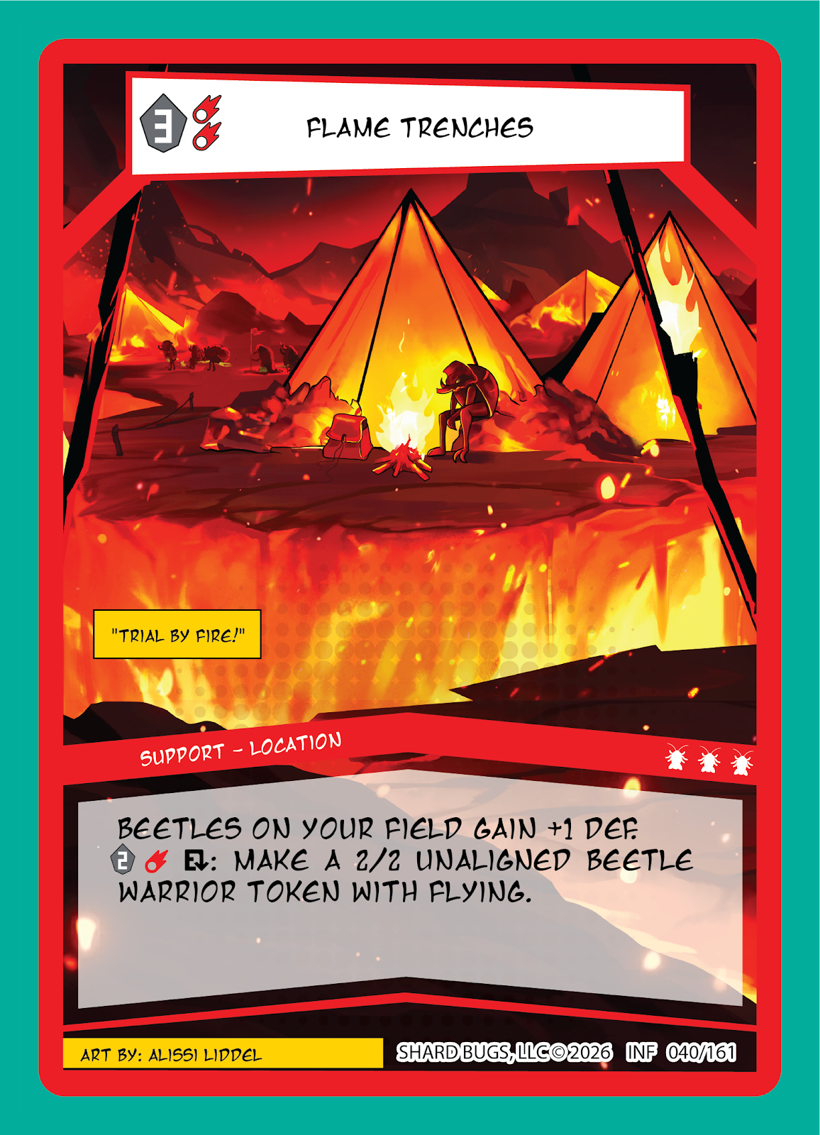 Flame Trenches – Set 3: Infestation