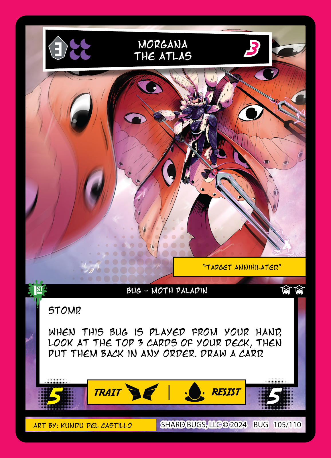 Morgana The Atlas – Set 1: The Bug-inning