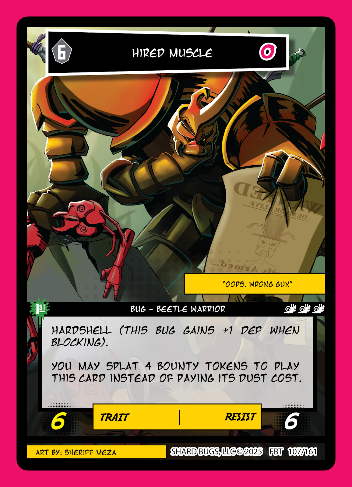 Hired Muscle – Set 2: First Bounty