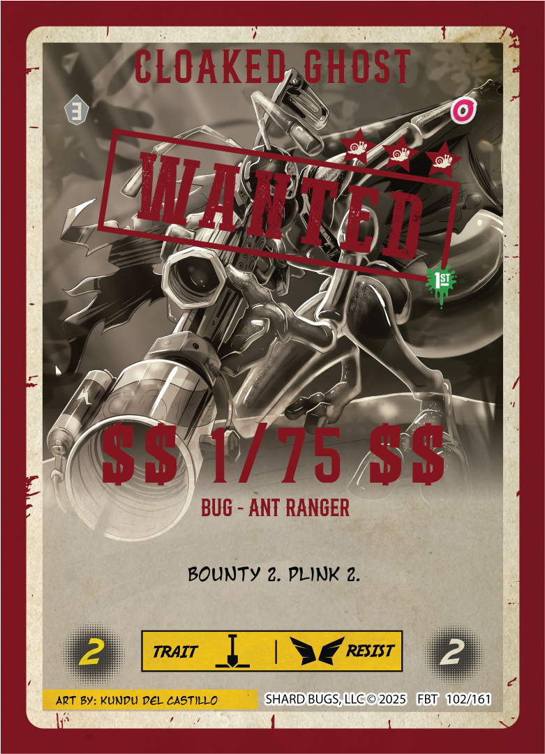 Cloaked Ghost (Serial) – Set 2: First Bounty