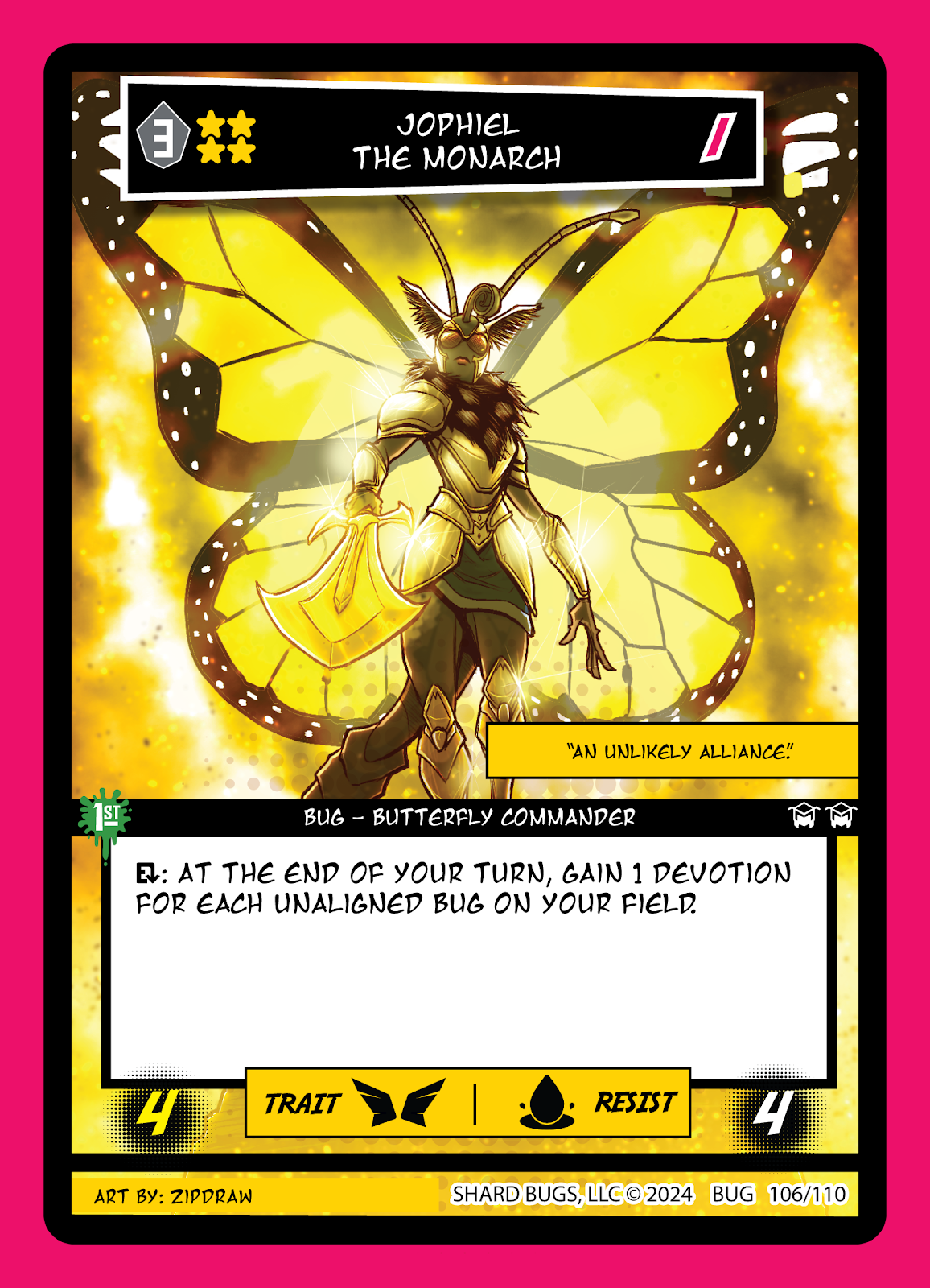 Jophiel The Monarch – Set 1: The Bug-inning