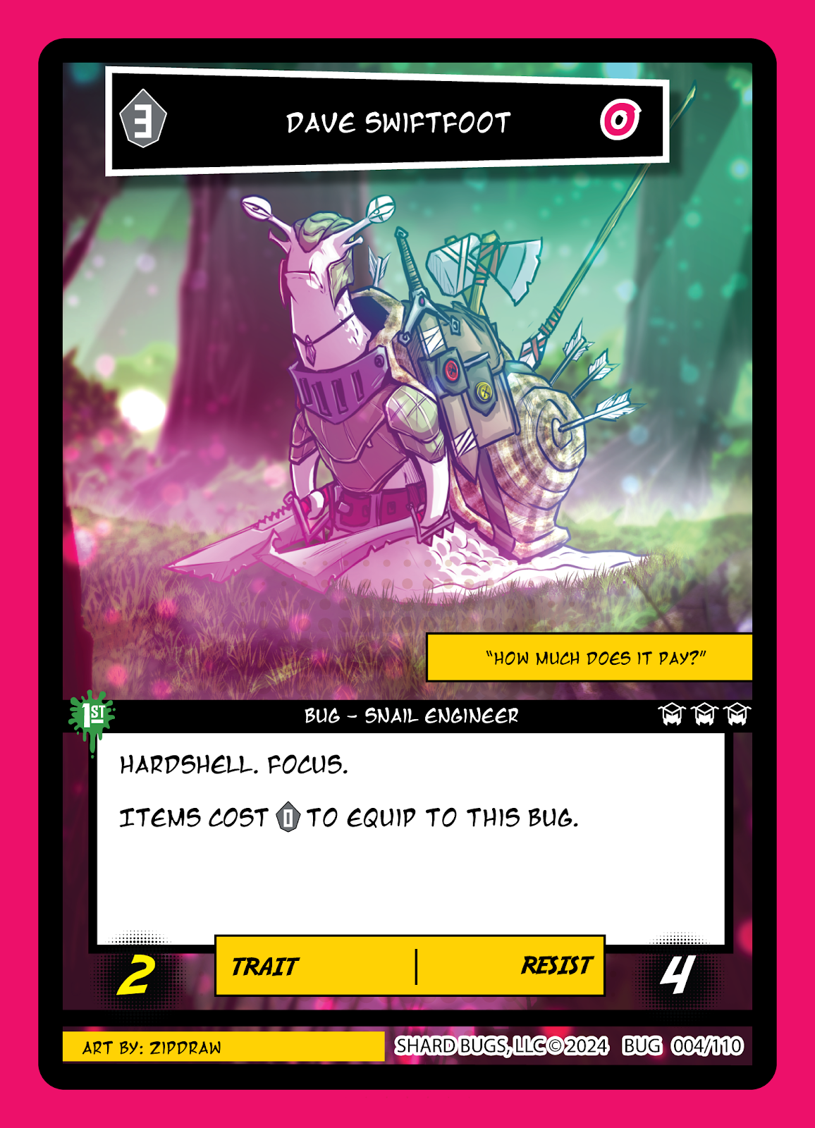 Dave Swiftfoot – Set 1: The Bug-inning
