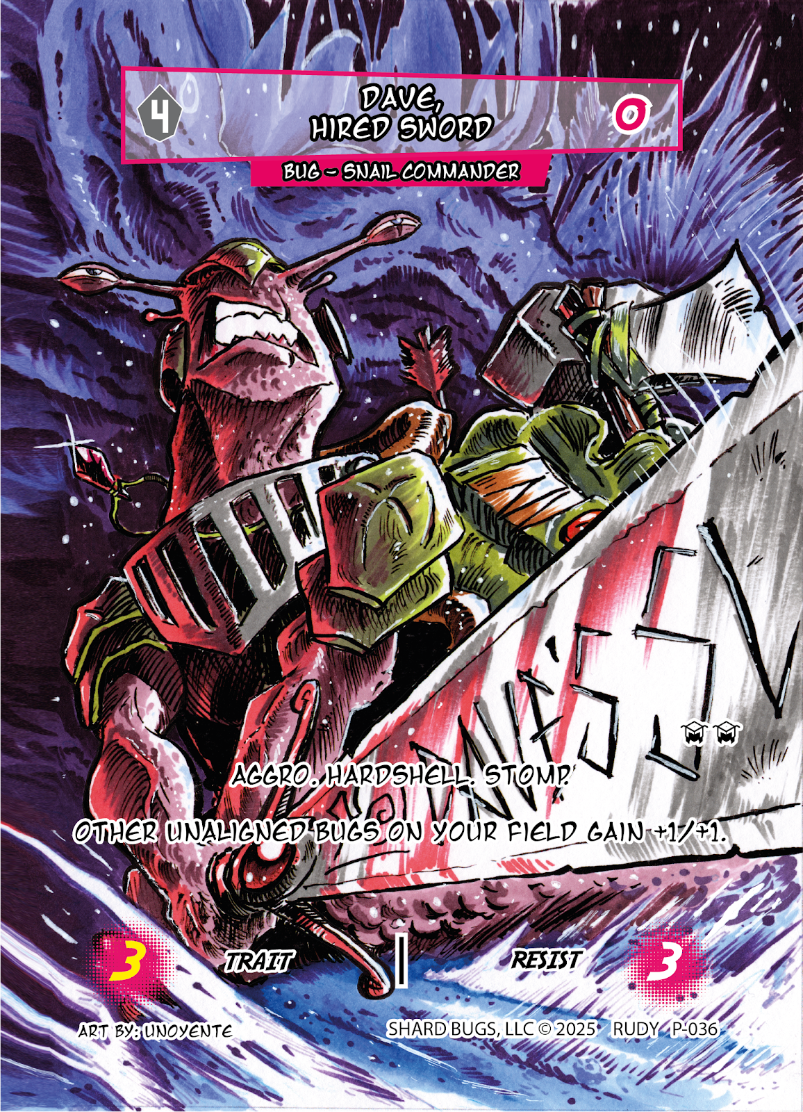 Dave, Hired Sword – Promos