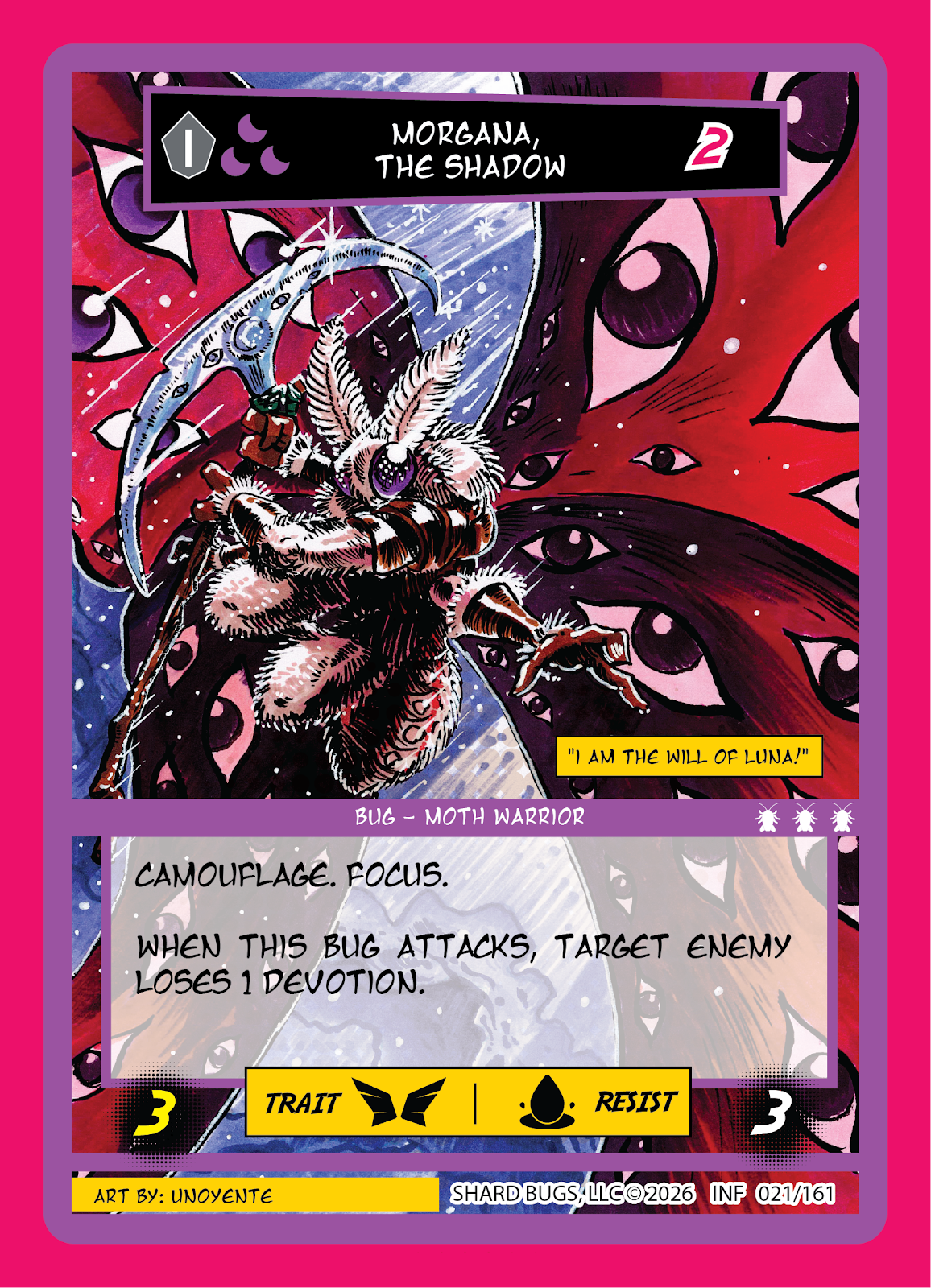 Morgana, the Shadow – Set 3: Infestation