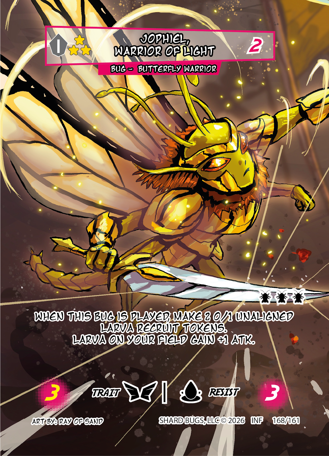 Jophiel, Warrior of Light – Set 3: Infestation
