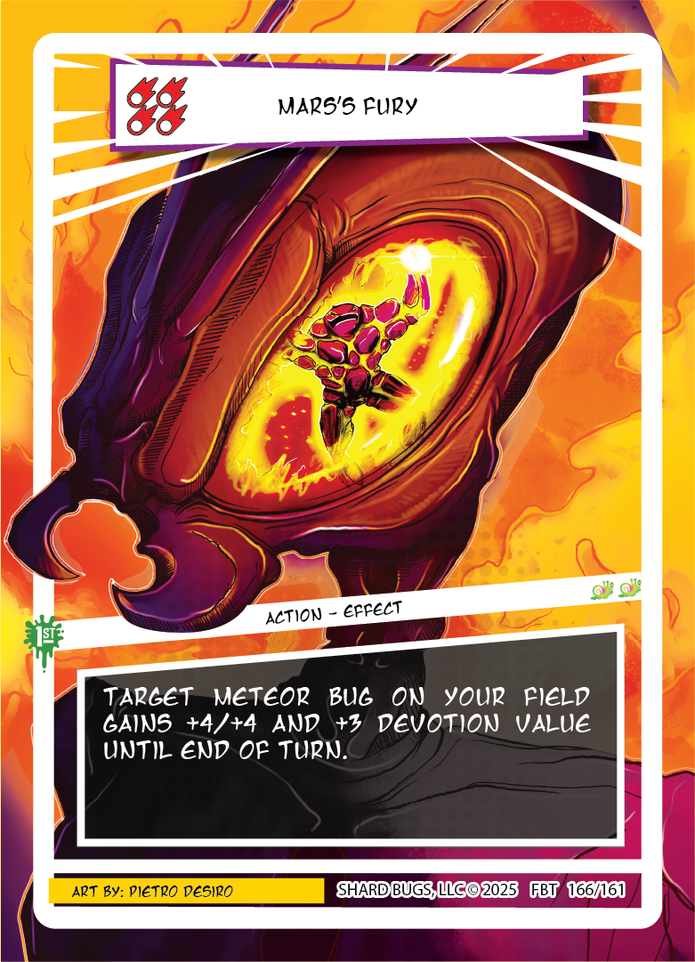 Mars's Fury (Secret) – Set 2: First Bounty