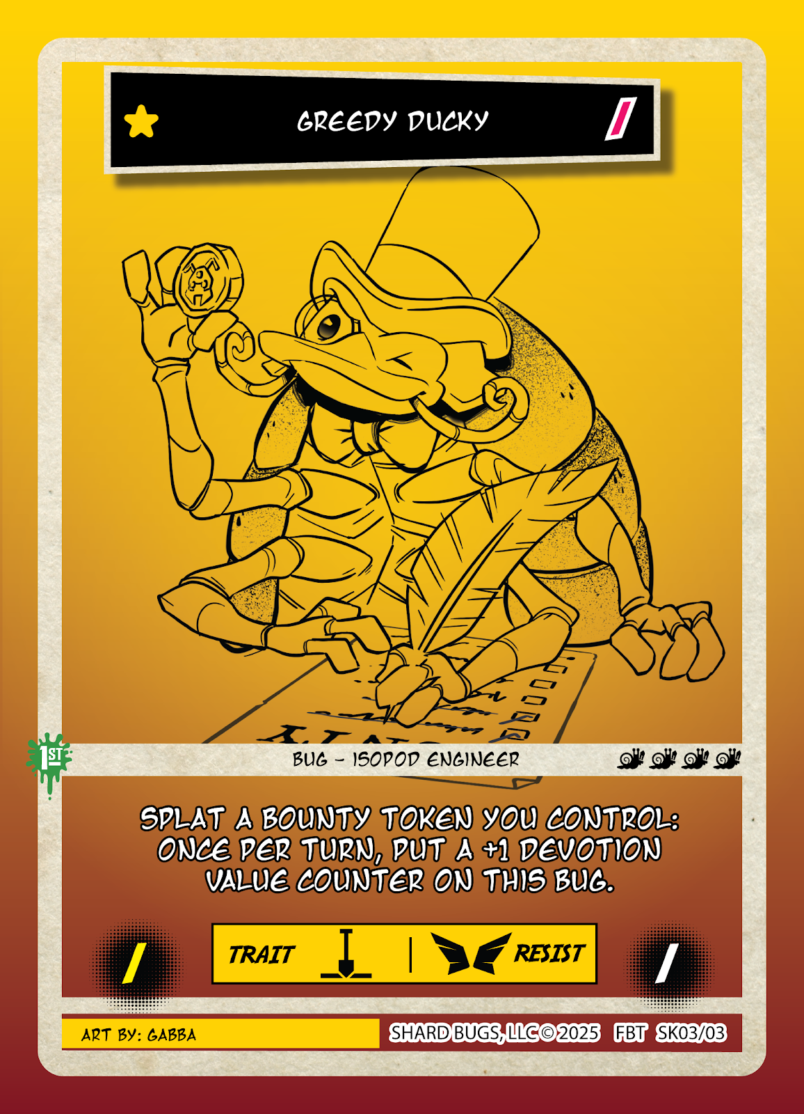 Greedy Ducky (Sketch) – Set 2: First Bounty