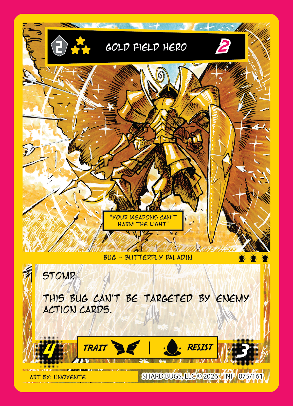 Gold Field Hero – Set 3: Infestation