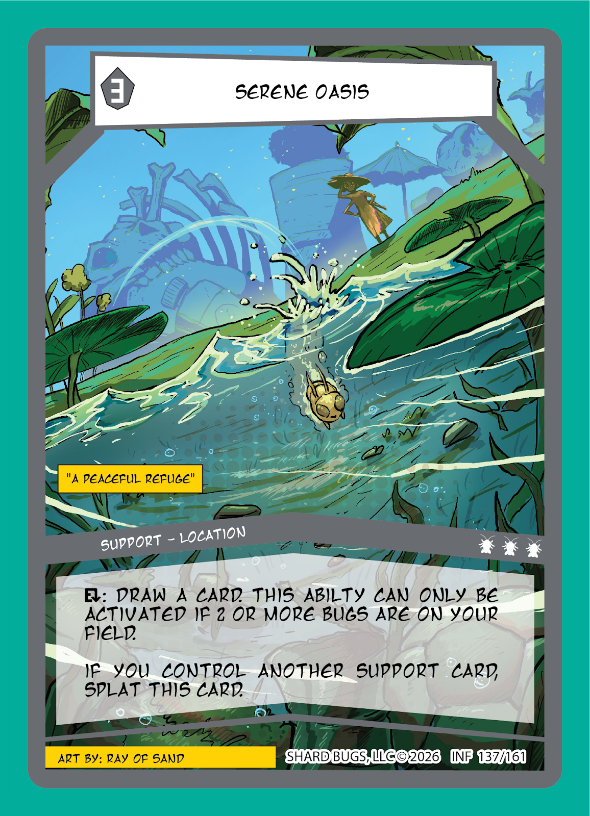 Serene Oasis – Set 3: Infestation