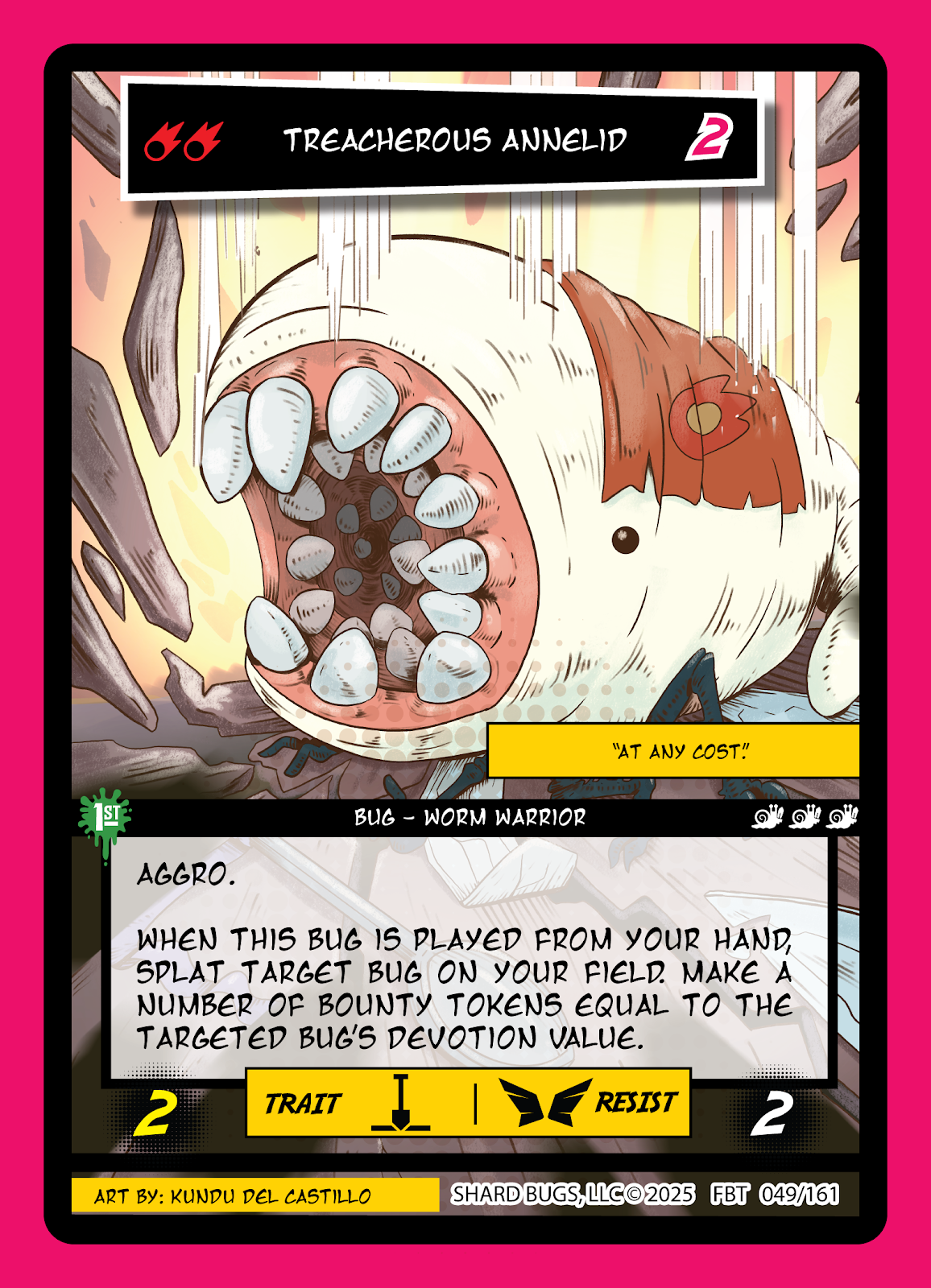 Treacherous Annelid – Set 2: First Bounty