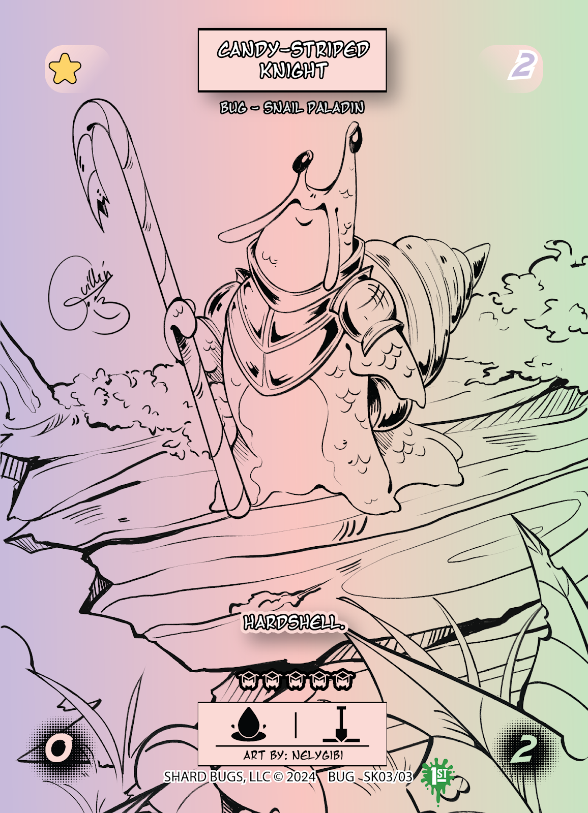 Candy-Striped Knight – Set 1: The Bug-inning