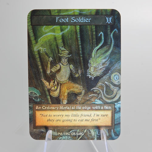 Foot Soldier Token Set by Pietro Desiro (3pcs) / Foil