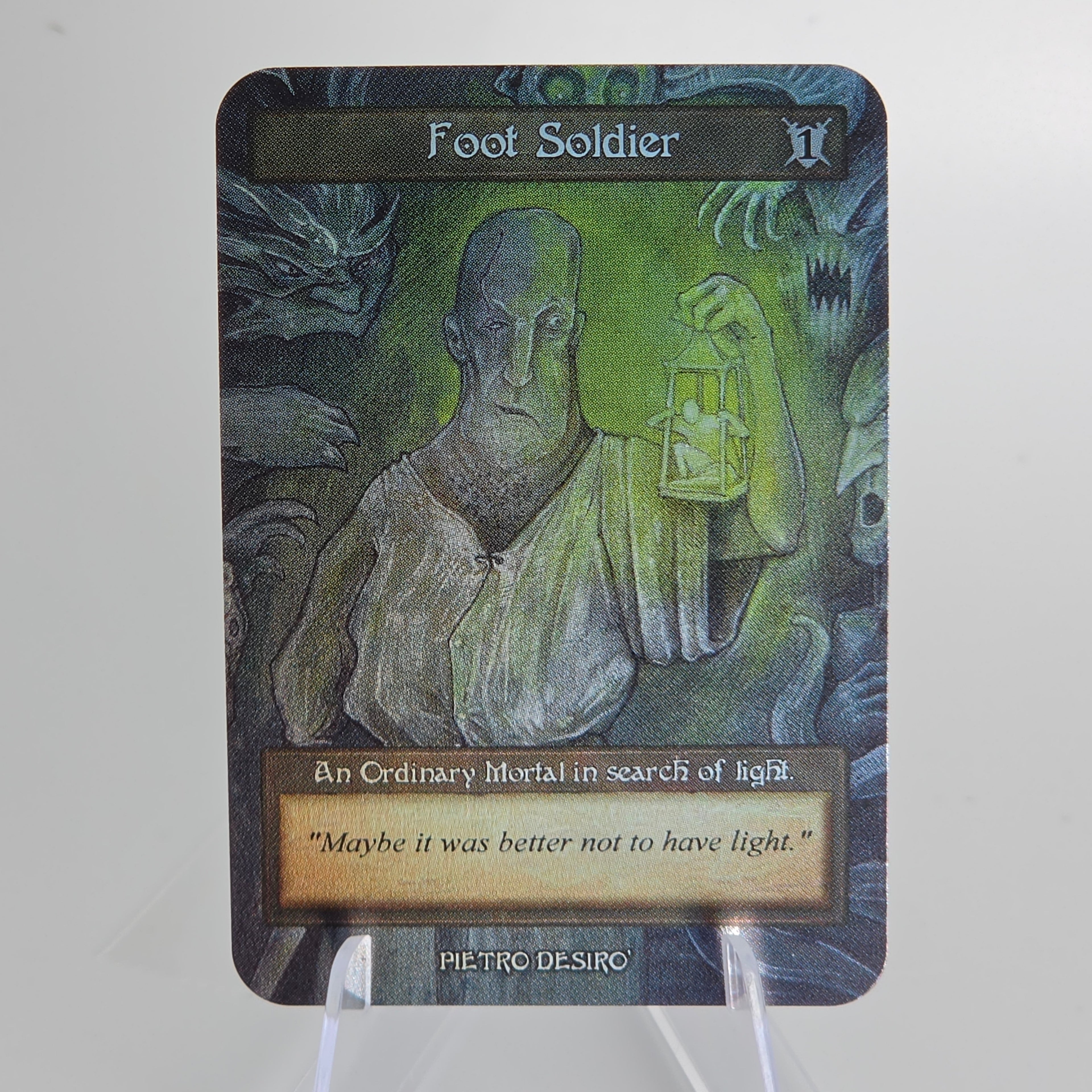Foot Soldier Token Set by Pietro Desiro (3pcs) / Foil