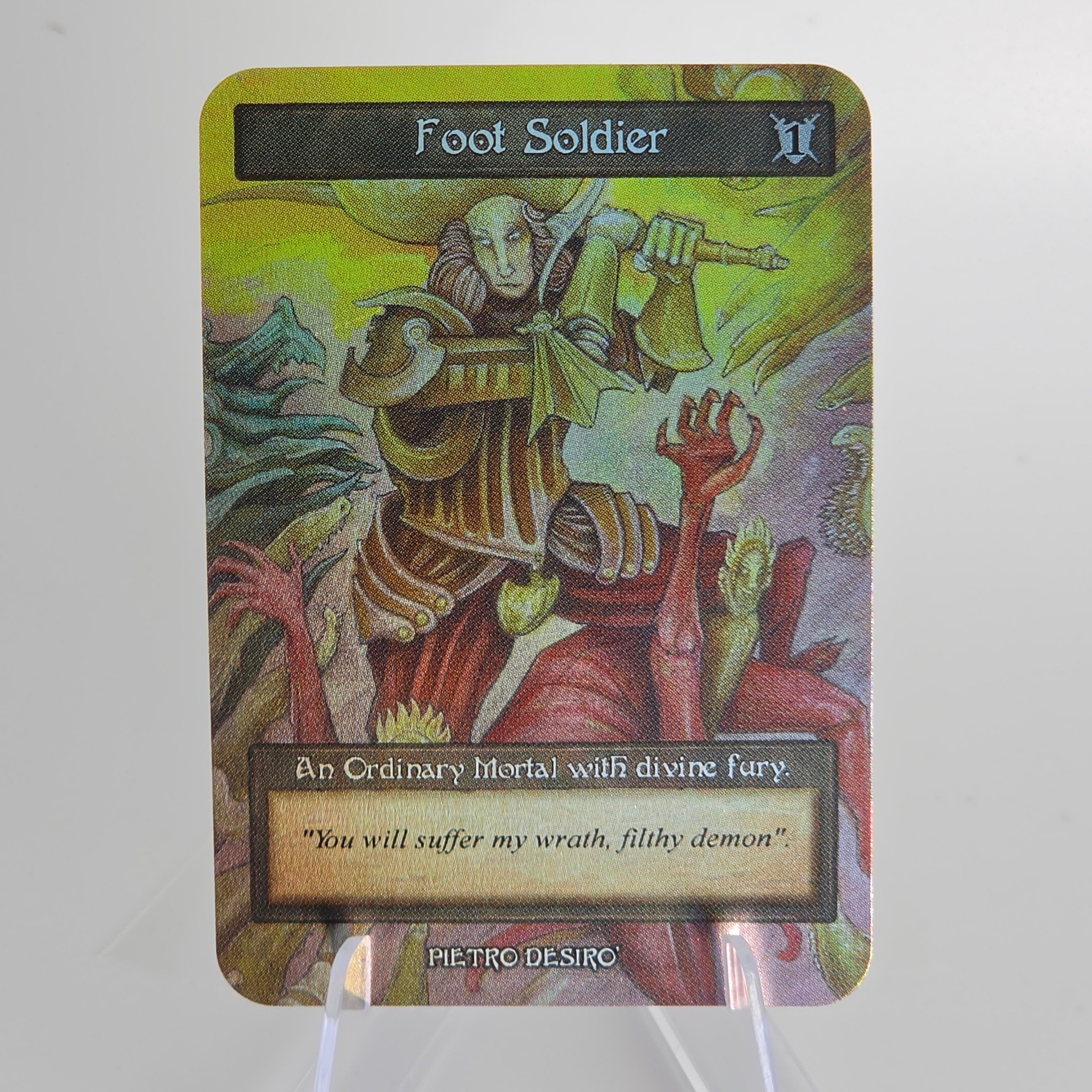 Foot Soldier Token Set by Pietro Desiro (3pcs) / Foil