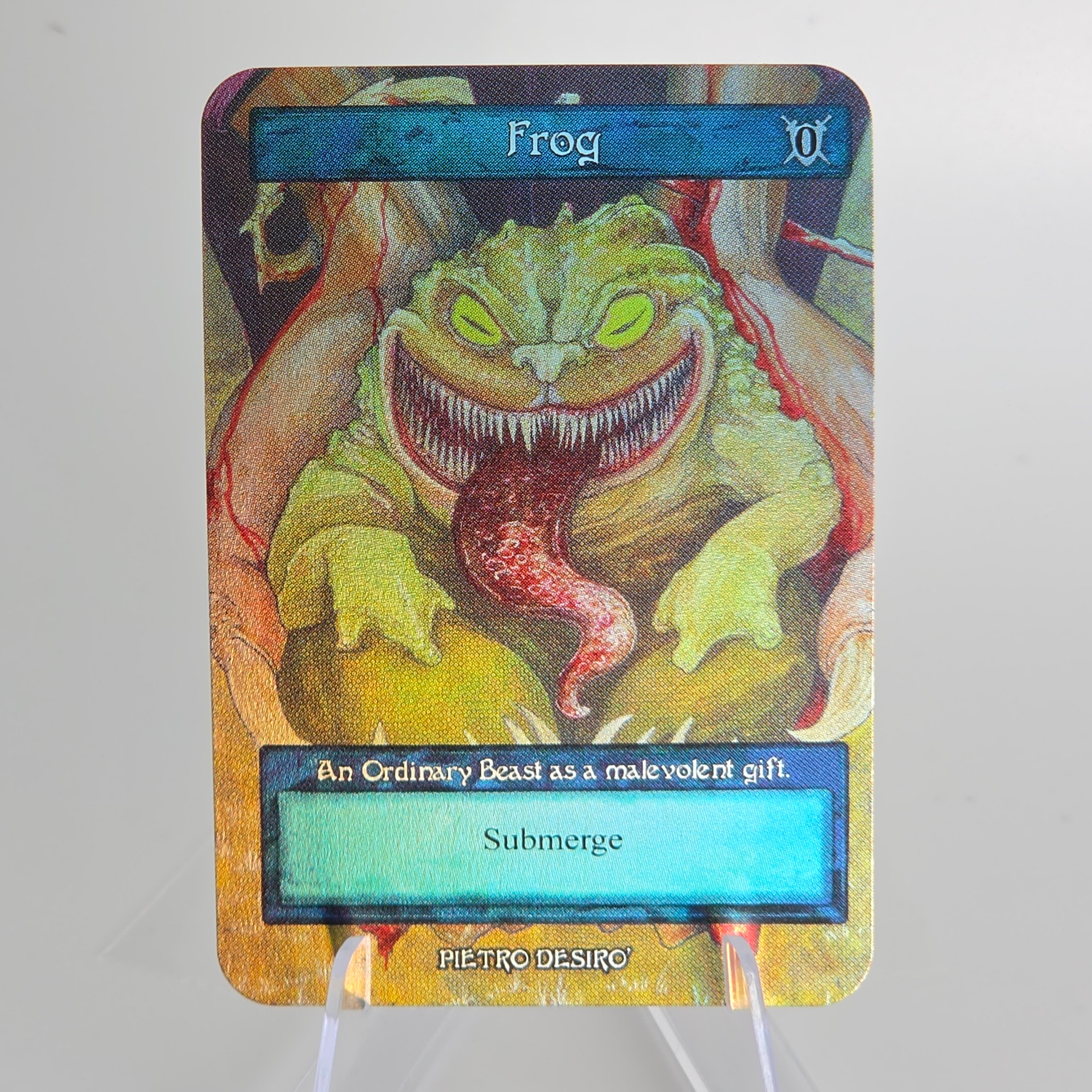 Frog Token Set by Pietro Desiro (3pcs) / Foil