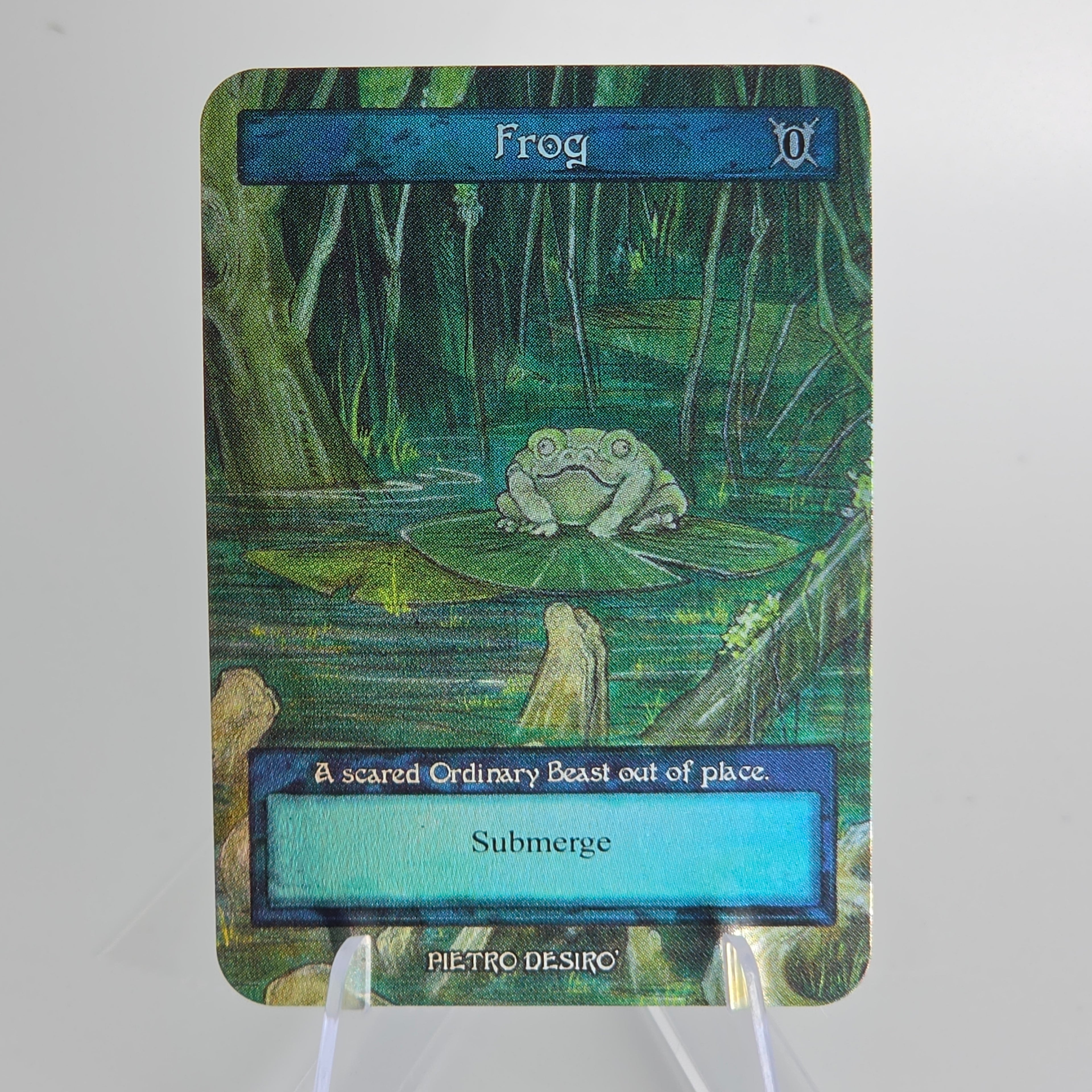 Frog Token Set by Pietro Desiro (3pcs) / Foil