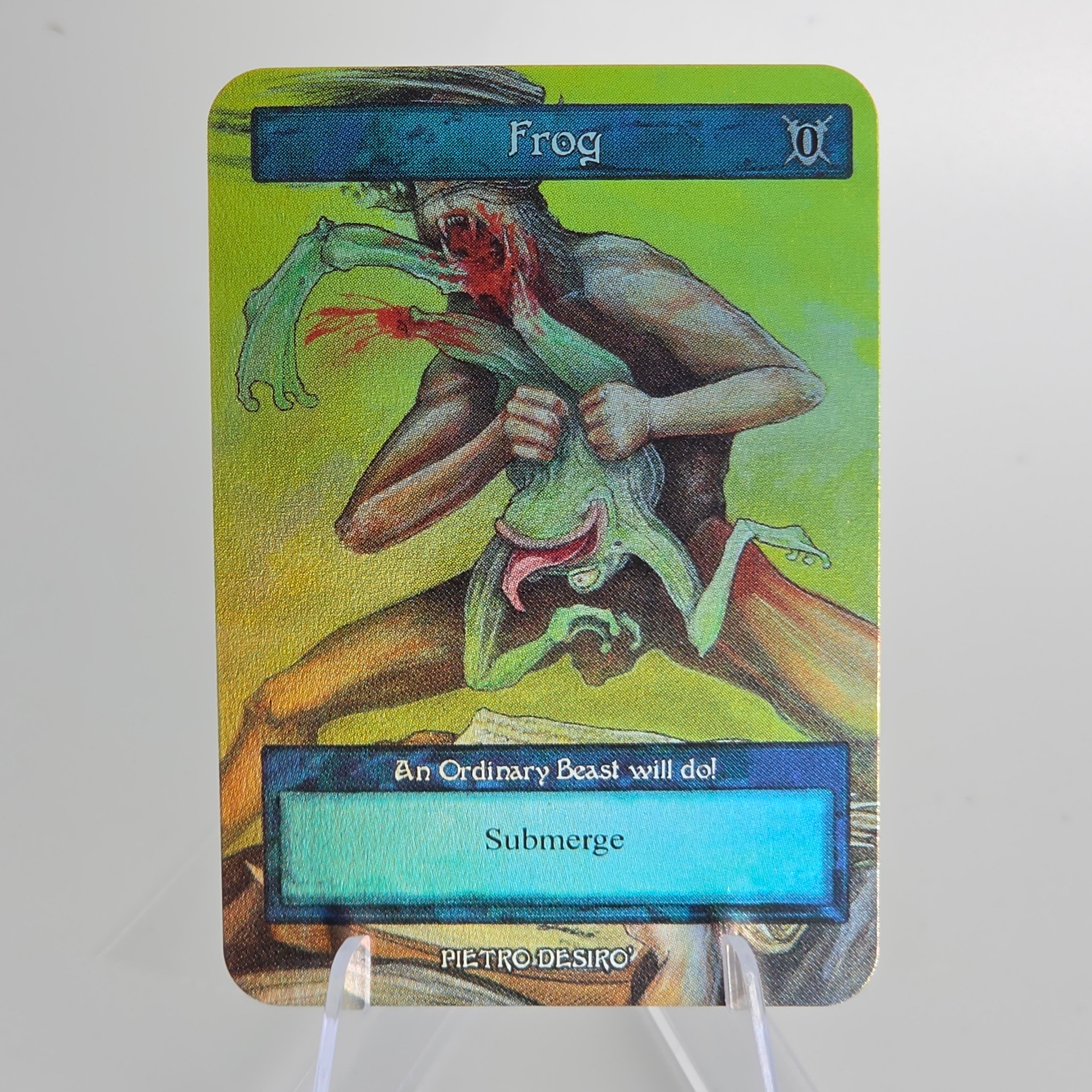 Frog Token Set by Pietro Desiro (3pcs) / Foil