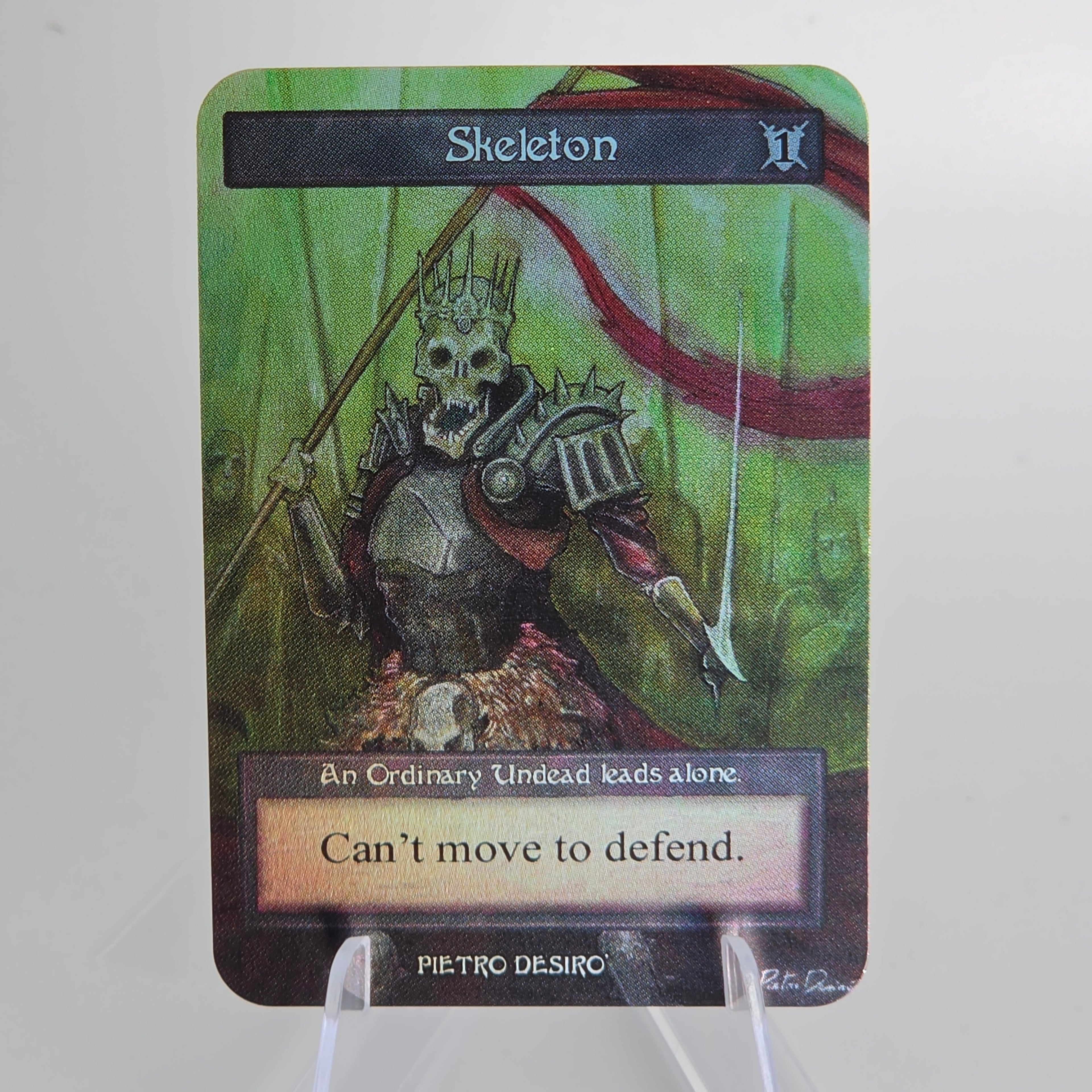 Skeleton Token Set by Pietro Desiro (3pcs) / Foil
