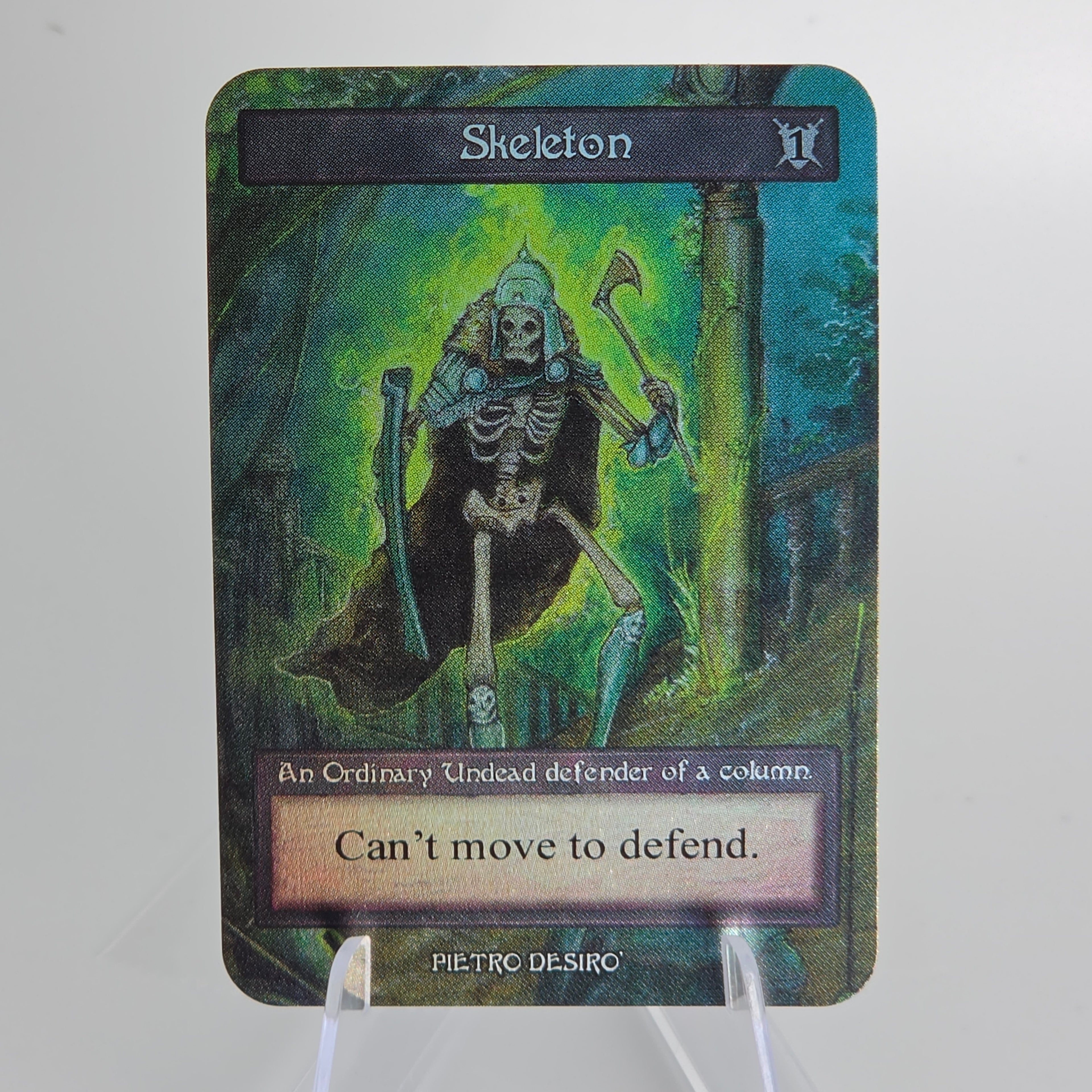 Skeleton Token Set by Pietro Desiro (3pcs) / Foil