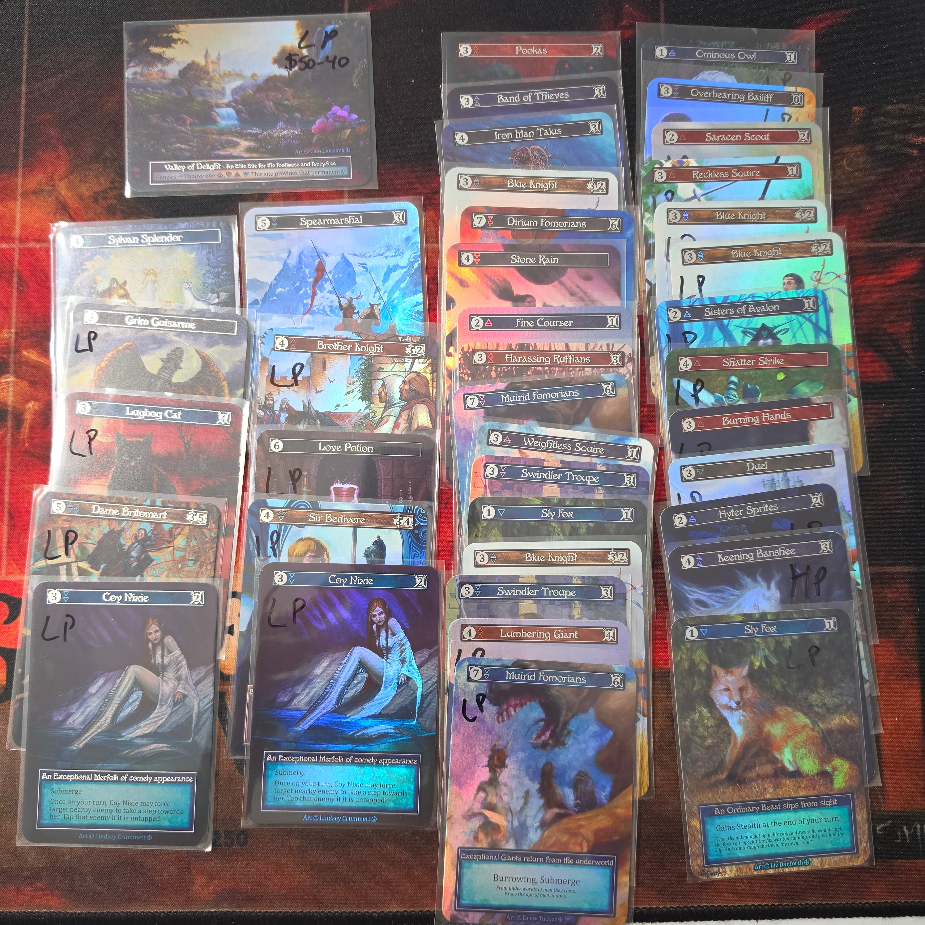 Arthurian Foil Scratch n Dent Lot 6/28/2026 ($235 TCG Low)