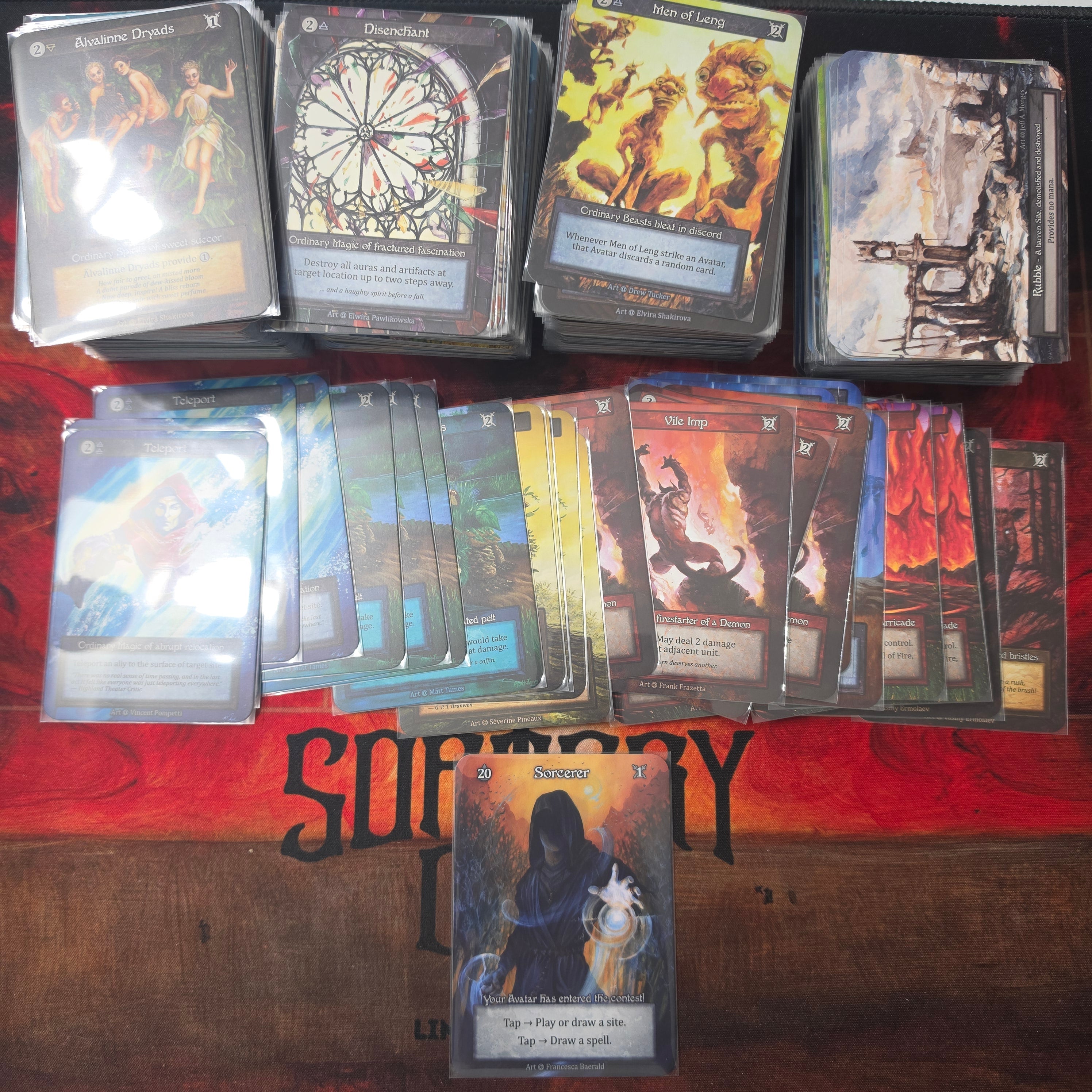Alpha Ordinary Non-Foil Playset - Sorcery TCG