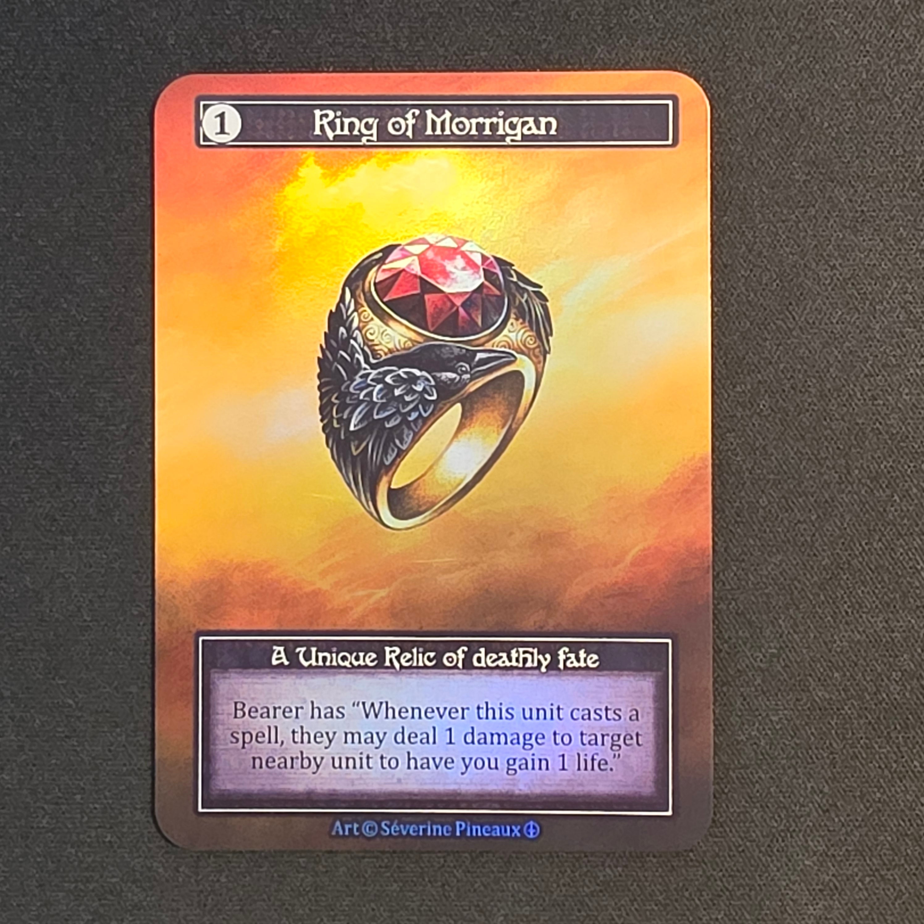 Ring of Morrigan (Foil) - Arthurian Legends - Near Mint Unique