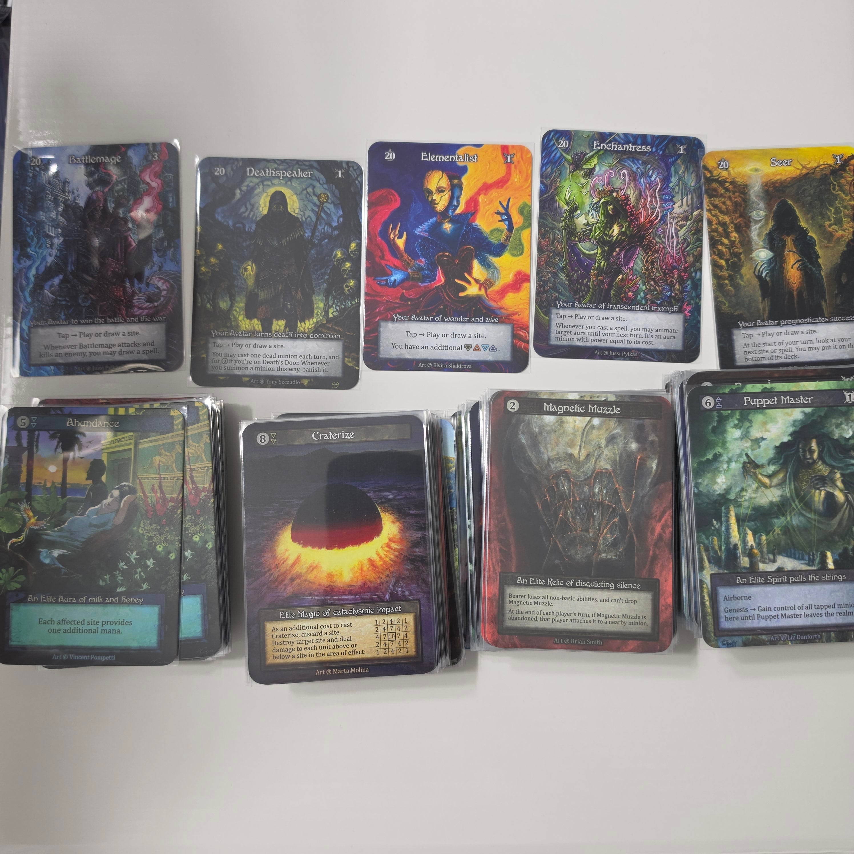 Beta Elite Non-Foil Playset - Sorcery Contested Realm NM